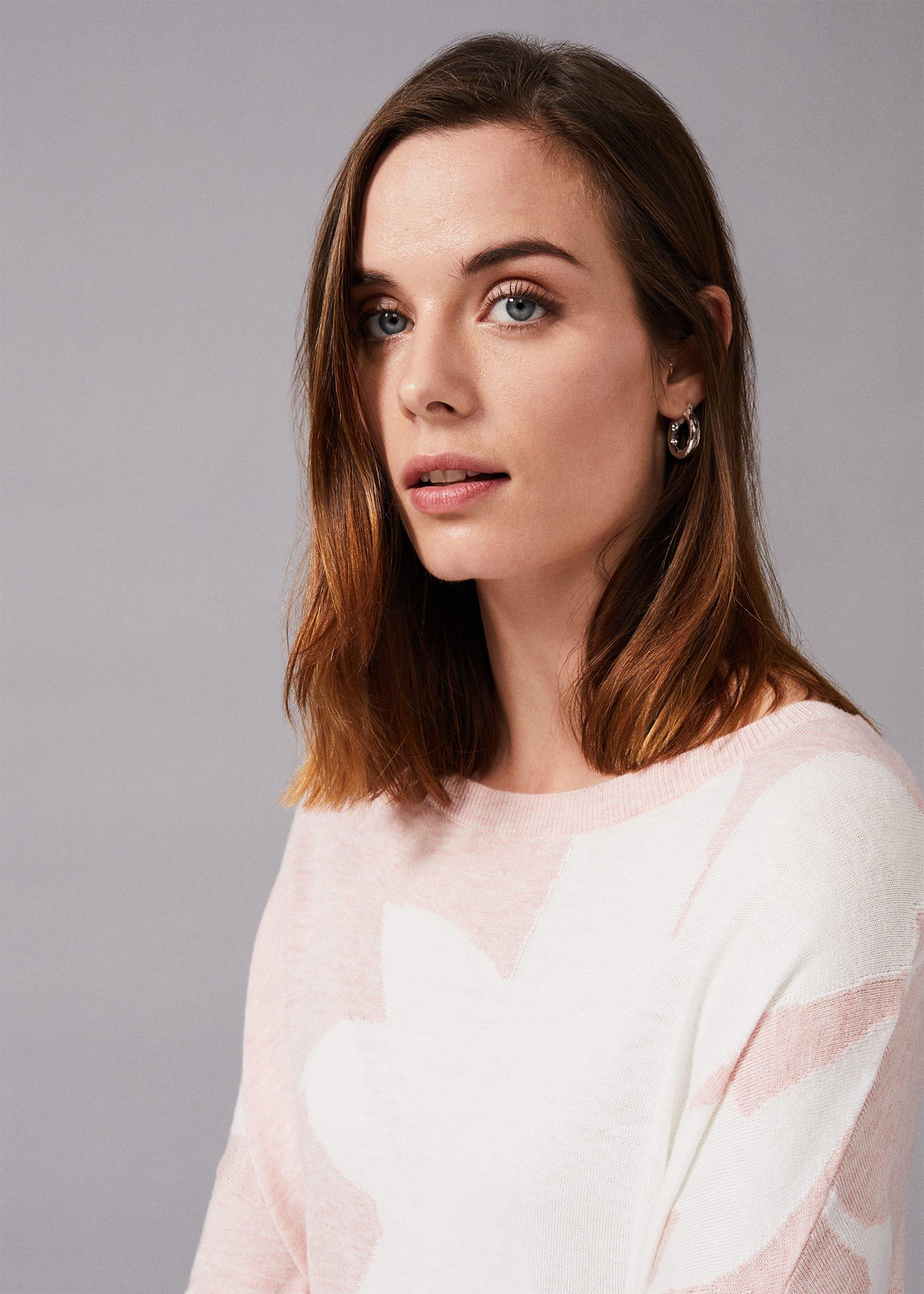 Iana Intarsia Knit Top