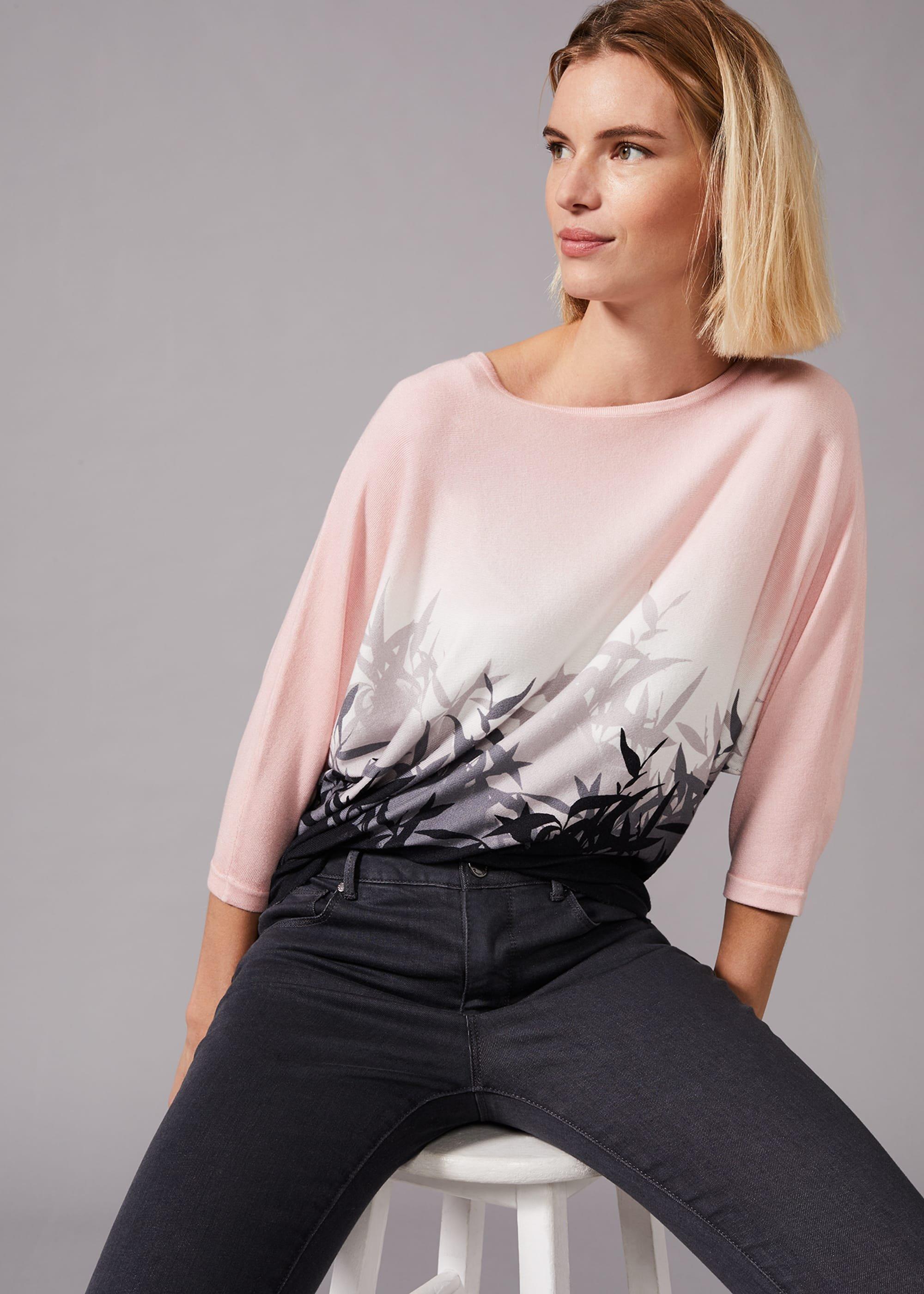 Bally Bamboo Print Ombre Jumper