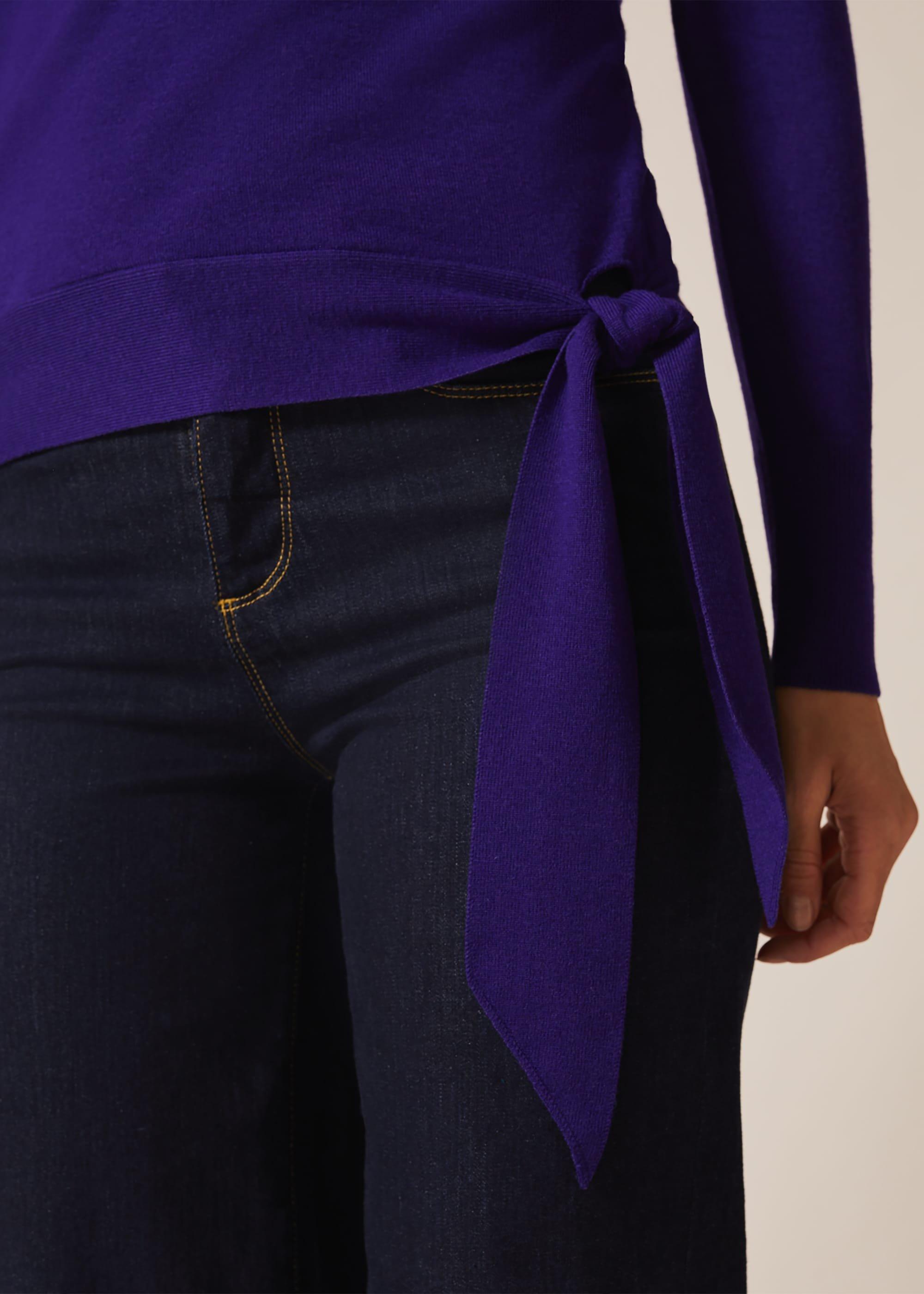 Tessa Tie Side Merino Jumper
