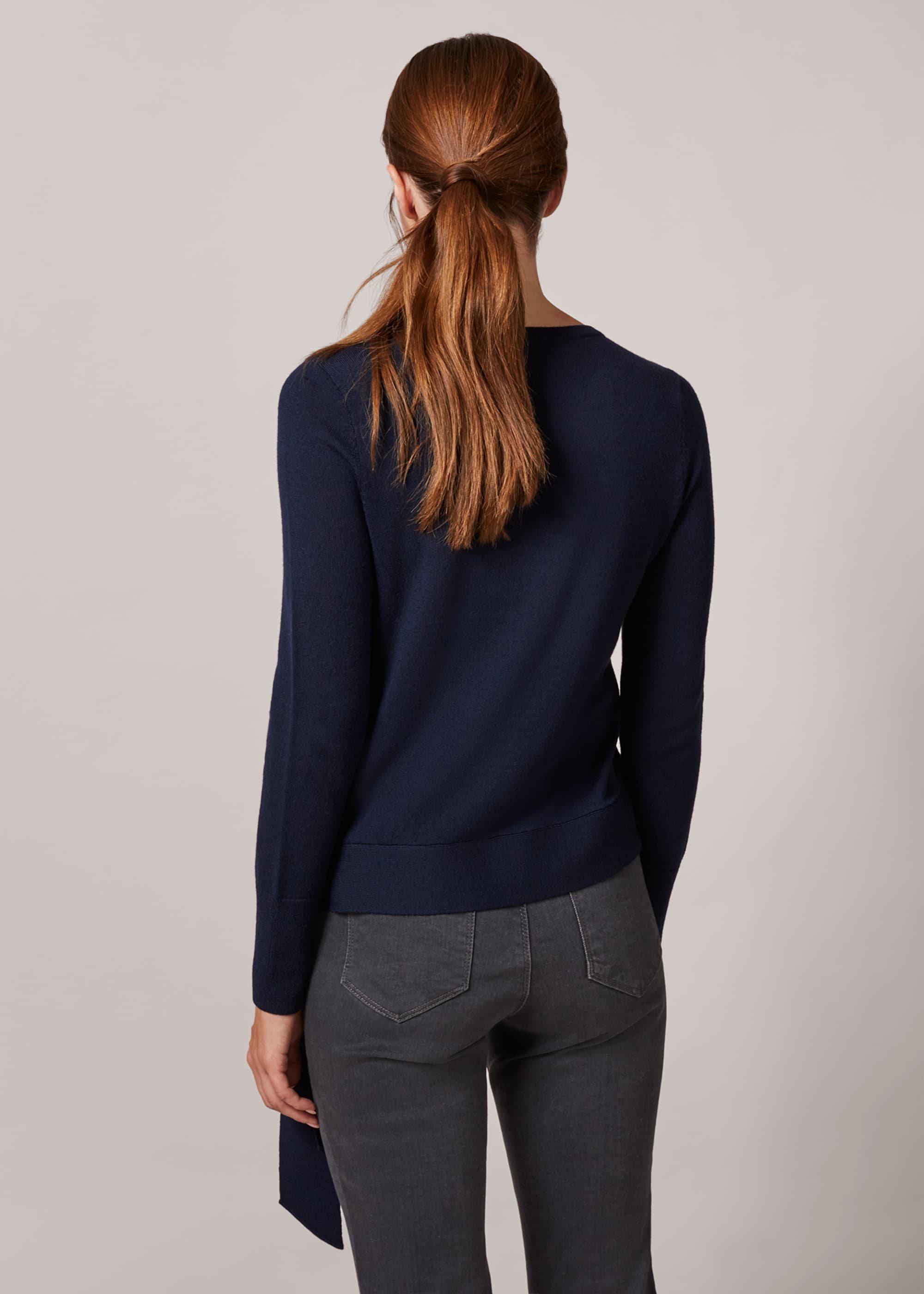 Tessa Tie Side Merino Jumper