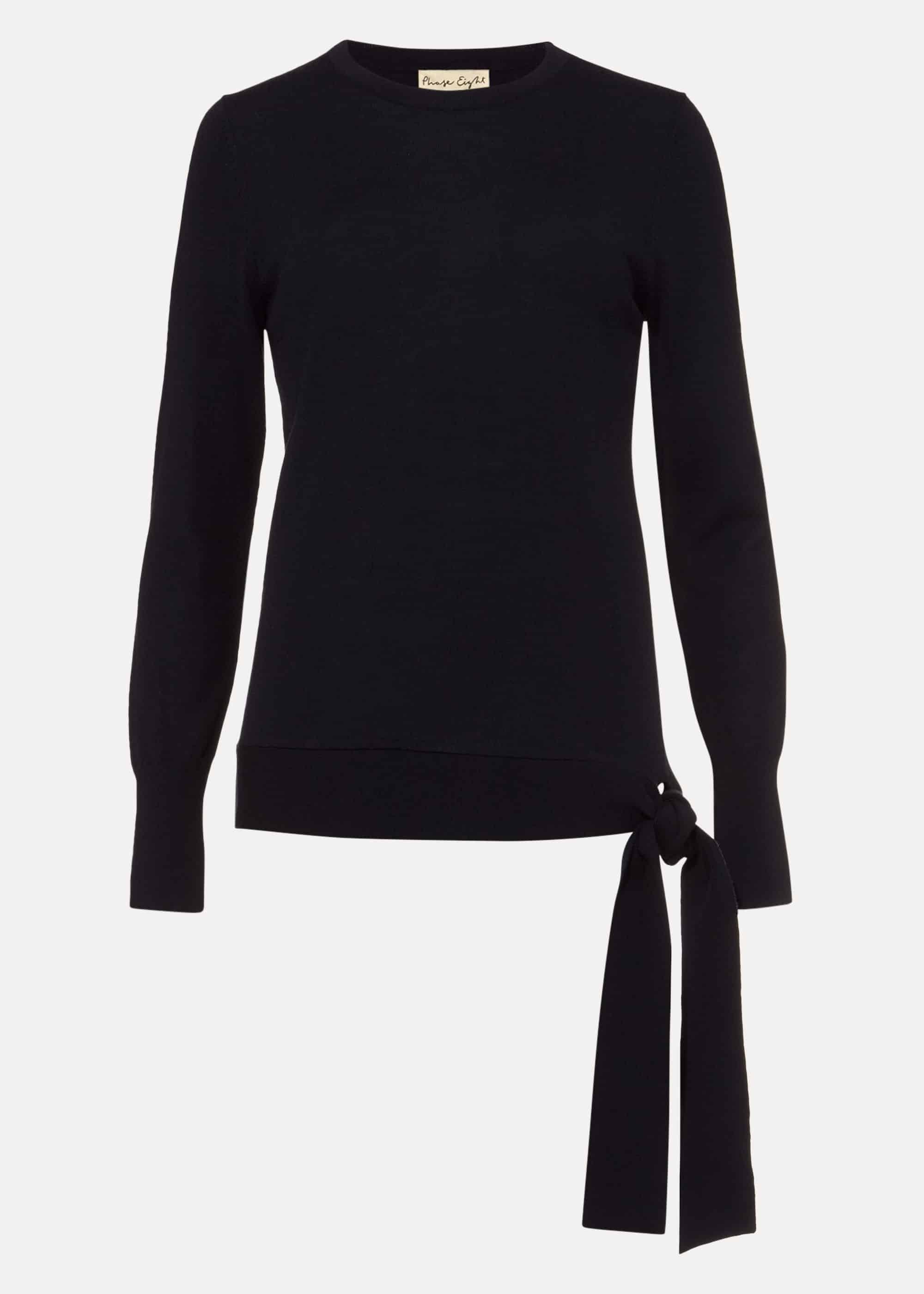 Tessa Tie Side Merino Jumper