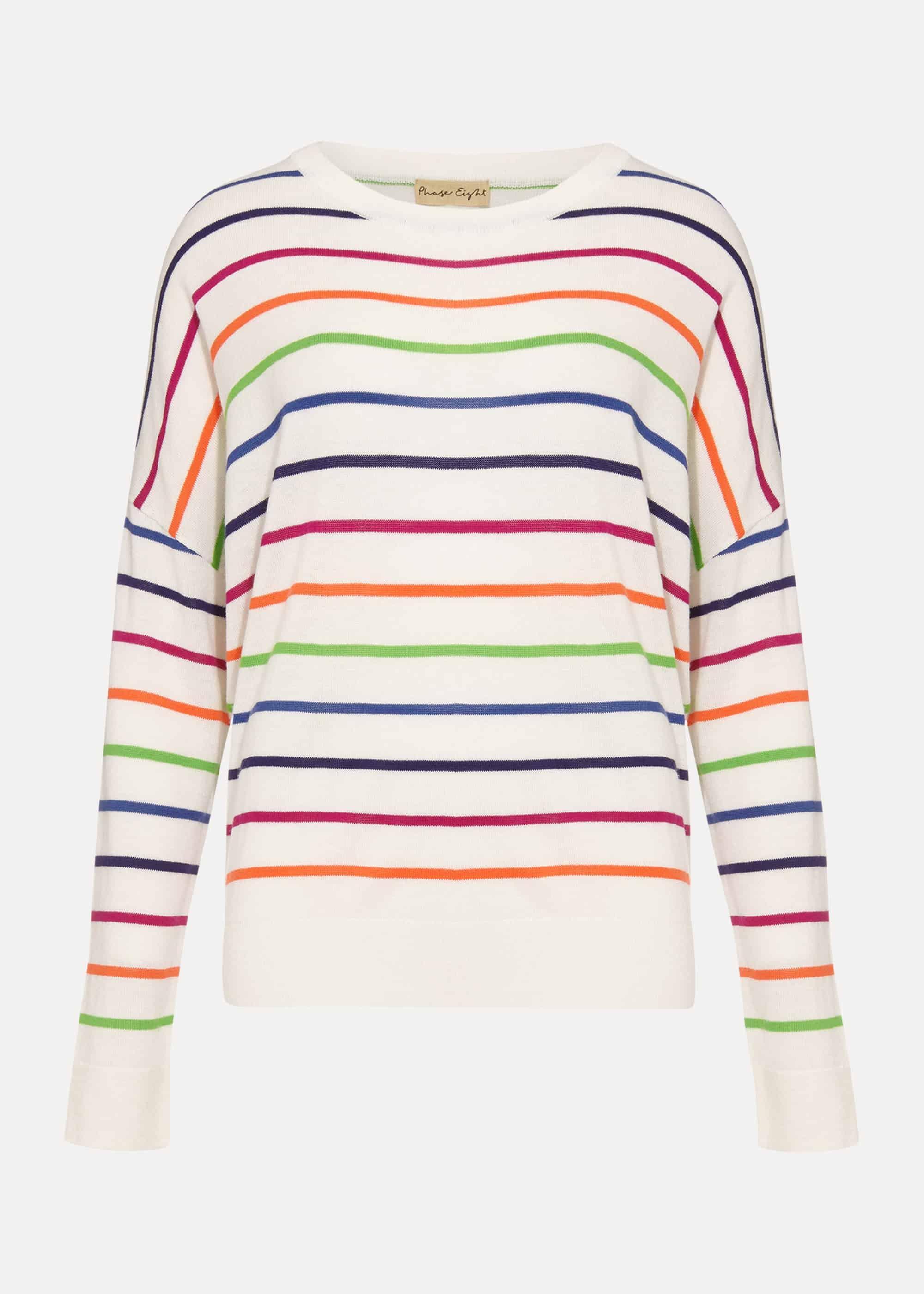 Tila Pop Stripe Jumper