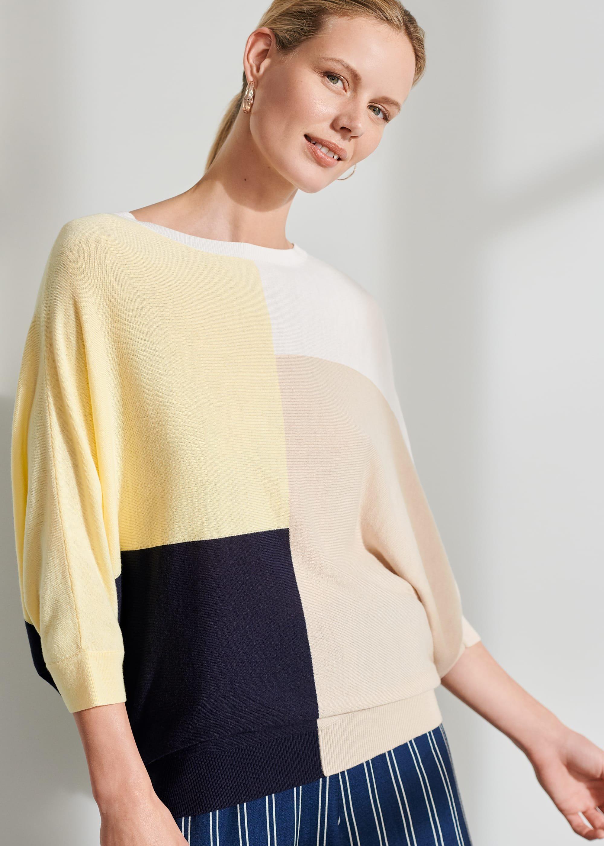 Regan Colourblock Knit Top