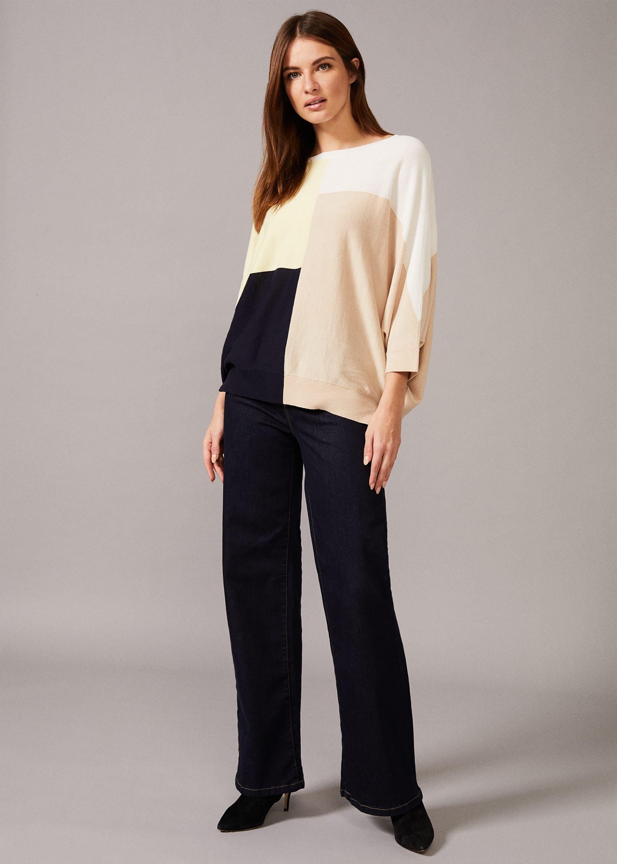 Regan Colourblock Knit Top