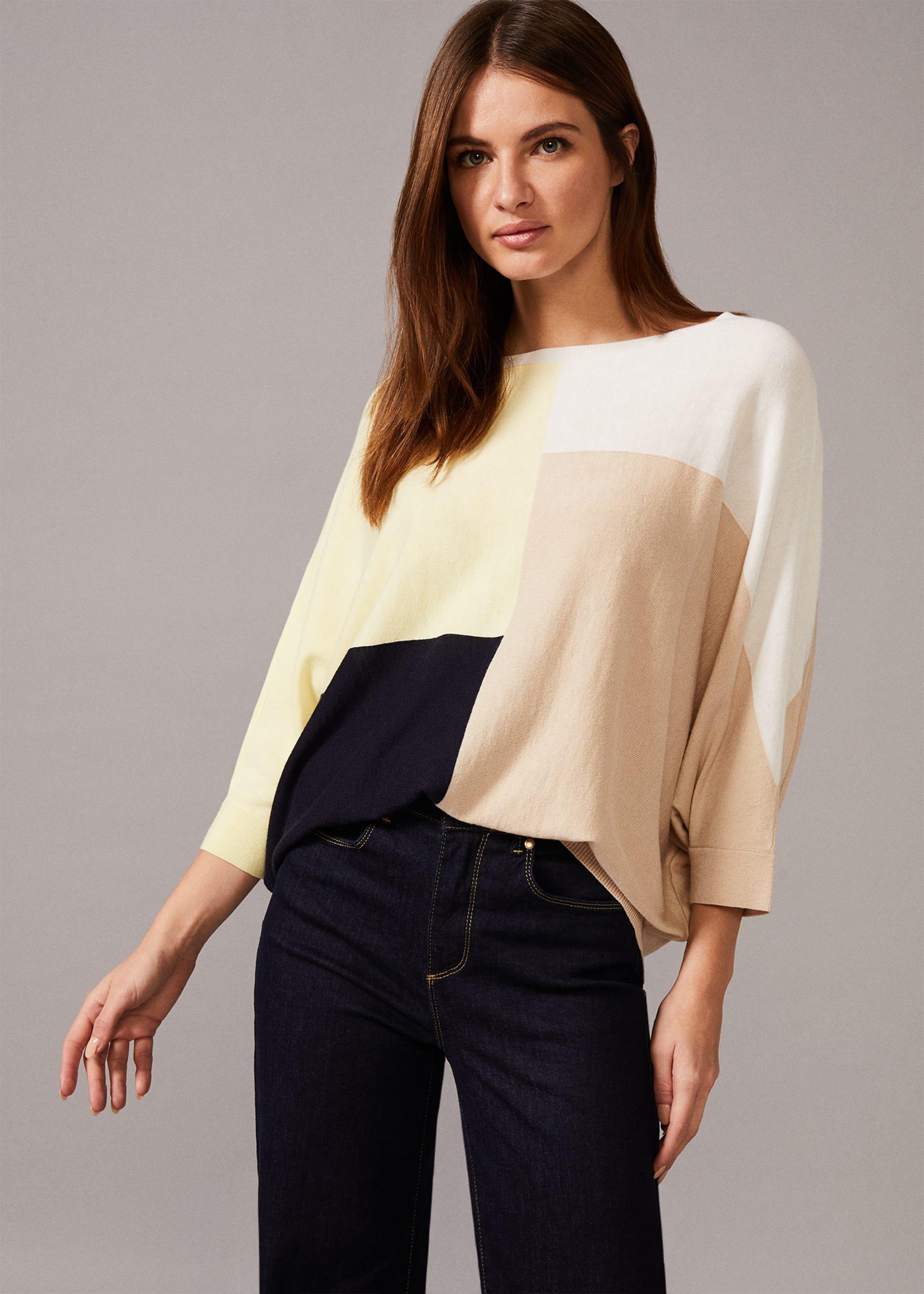 Regan Colourblock Knit Top