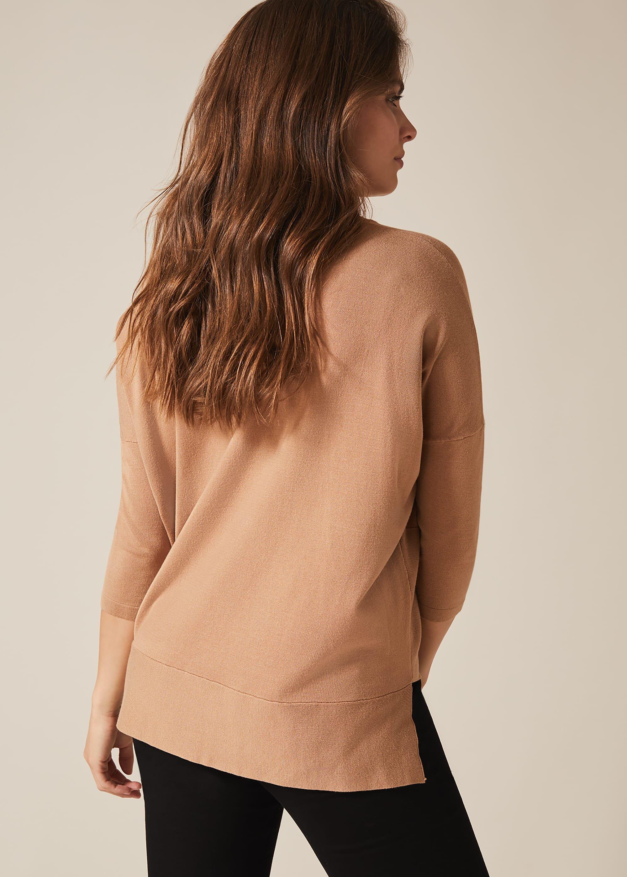 Agatha Asymmetric Knit Top