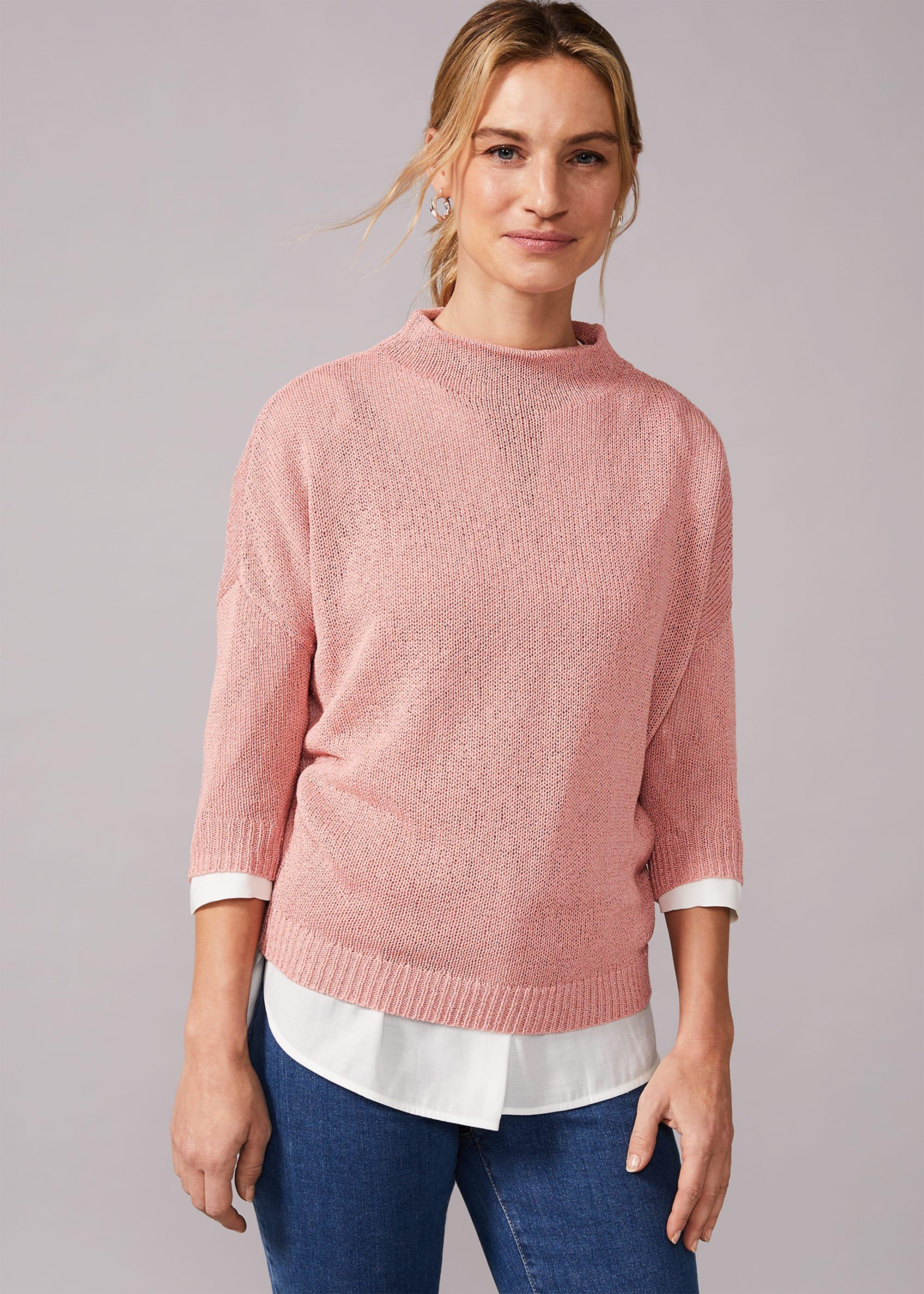 Tisca Funnel Neck Jumper