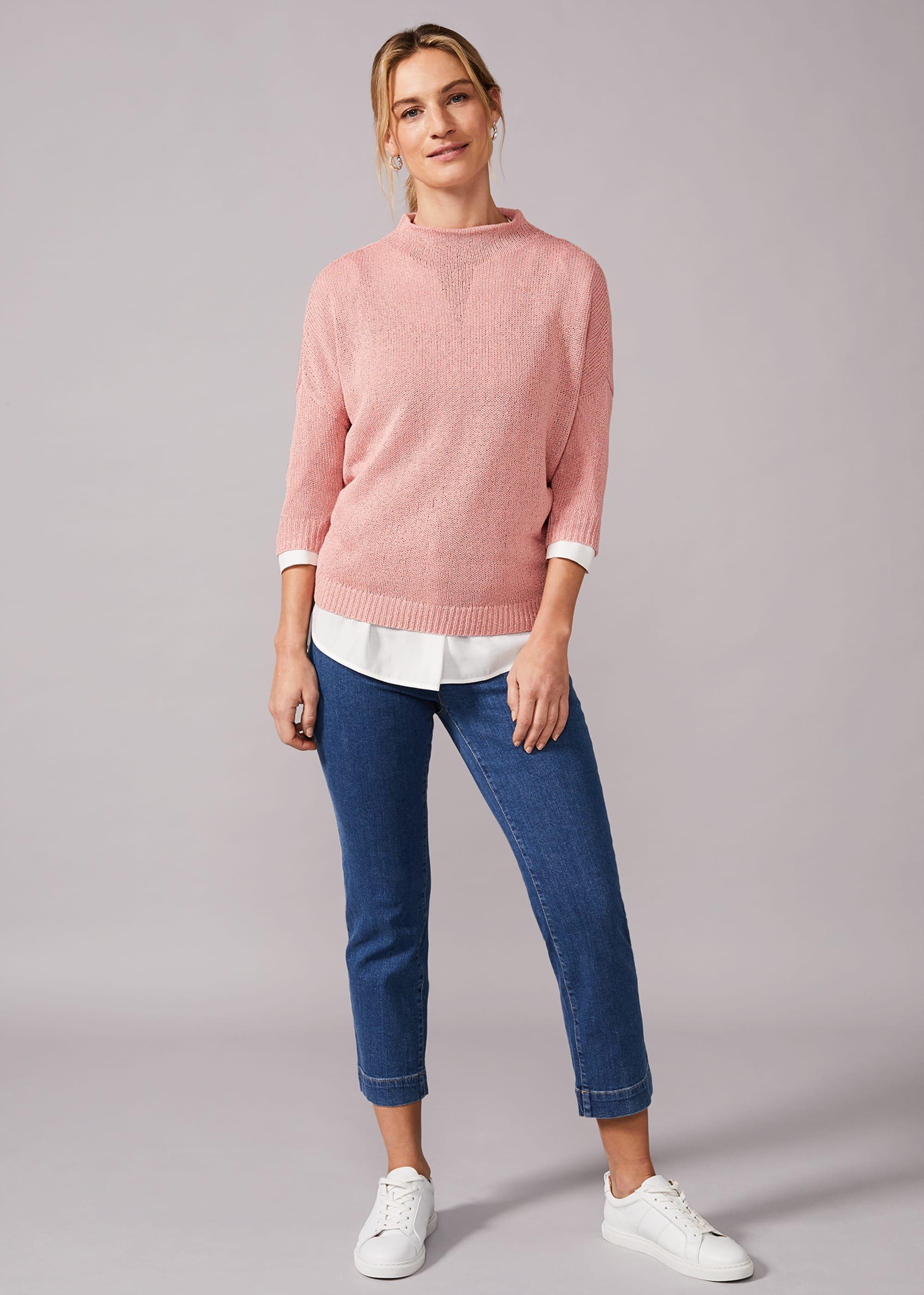 Tisca Funnel Neck Jumper
