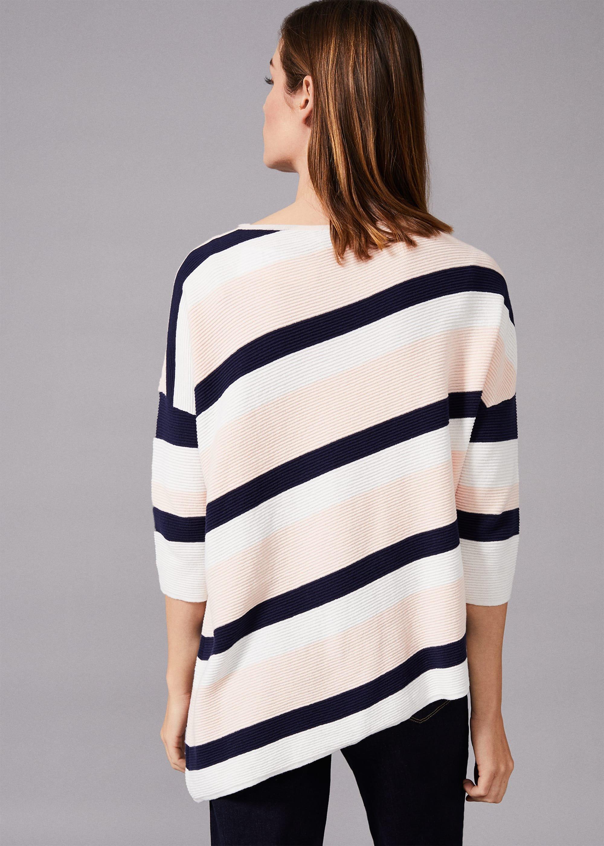 Jodie Ripple Stitch Stripe Jumper