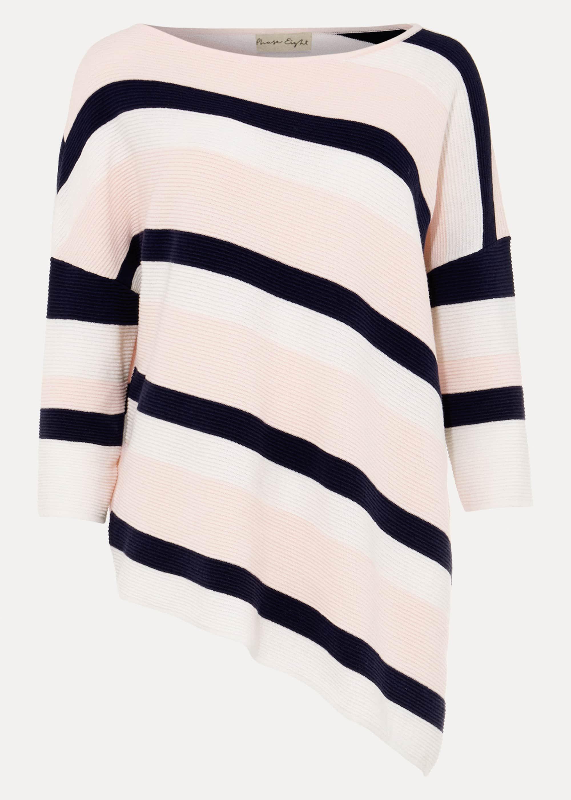 Jodie Ripple Stitch Stripe Jumper