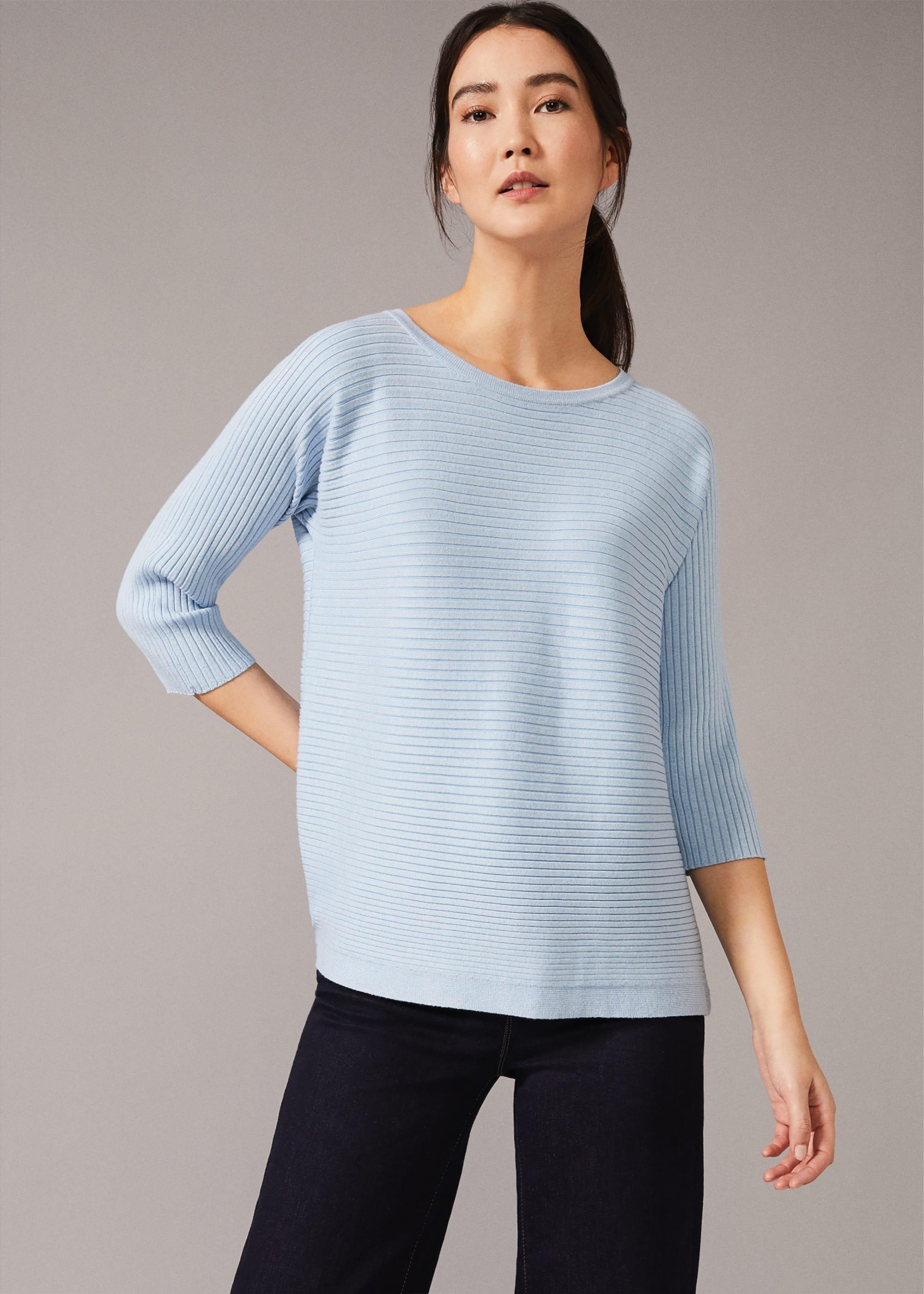 Alma Ripple Split Back Jumper