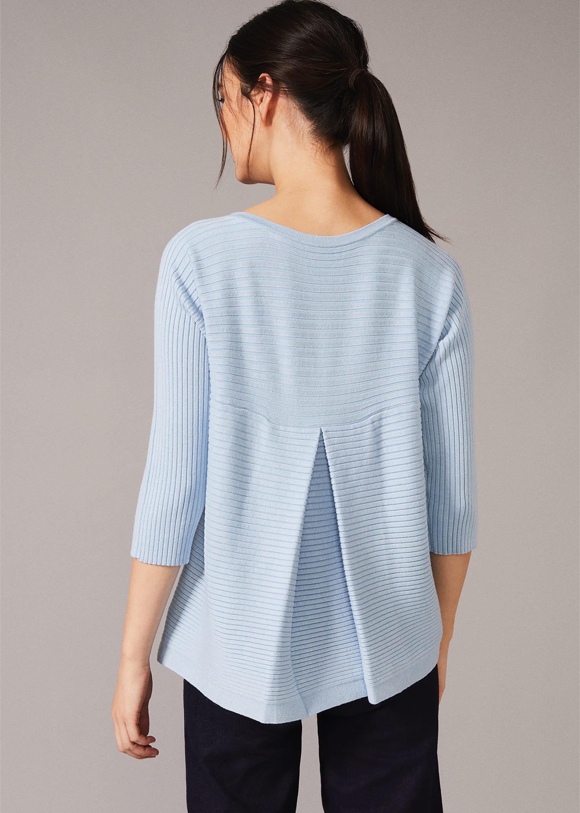 Alma Ripple Split Back Jumper