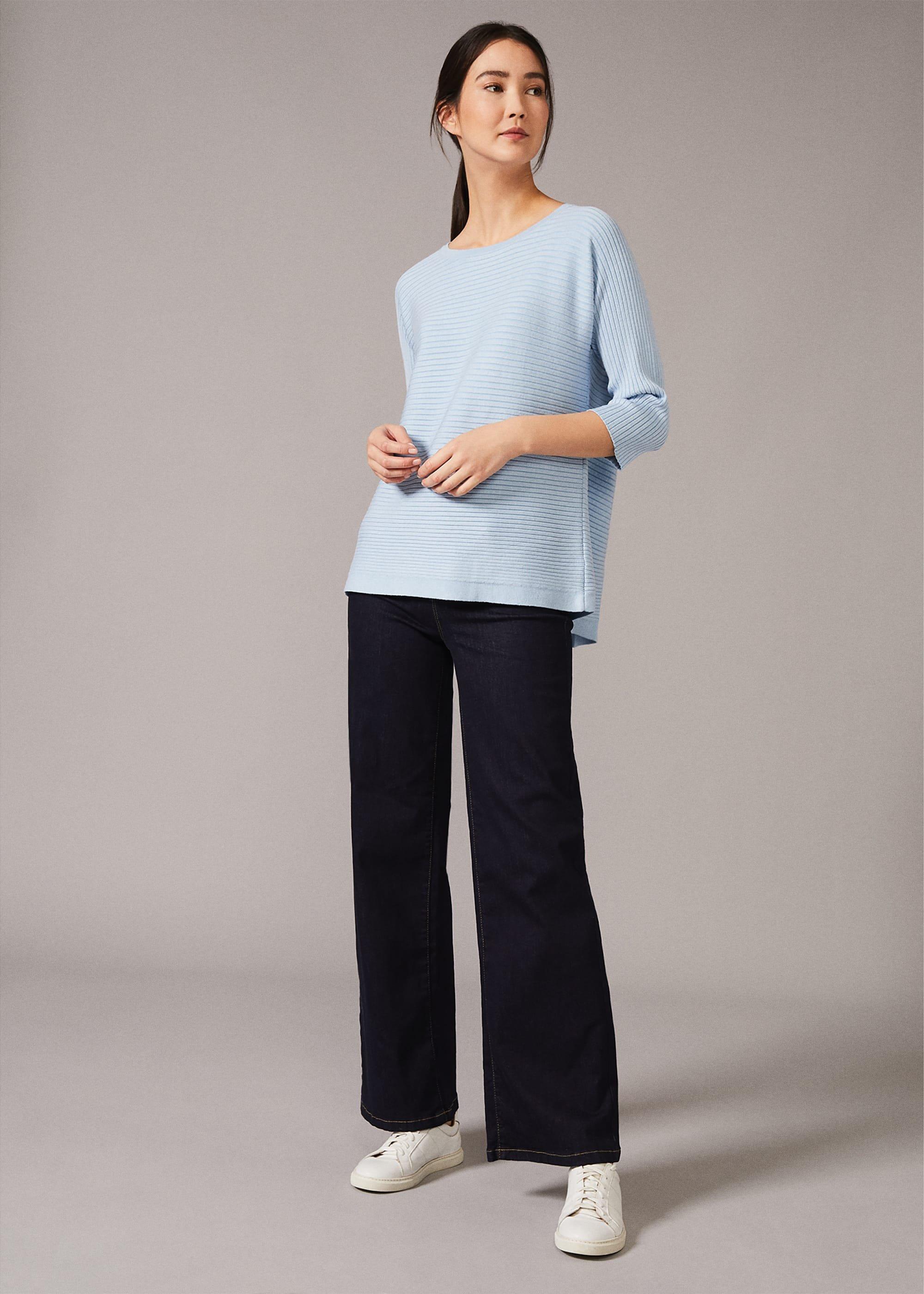 Alma Ripple Split Back Jumper