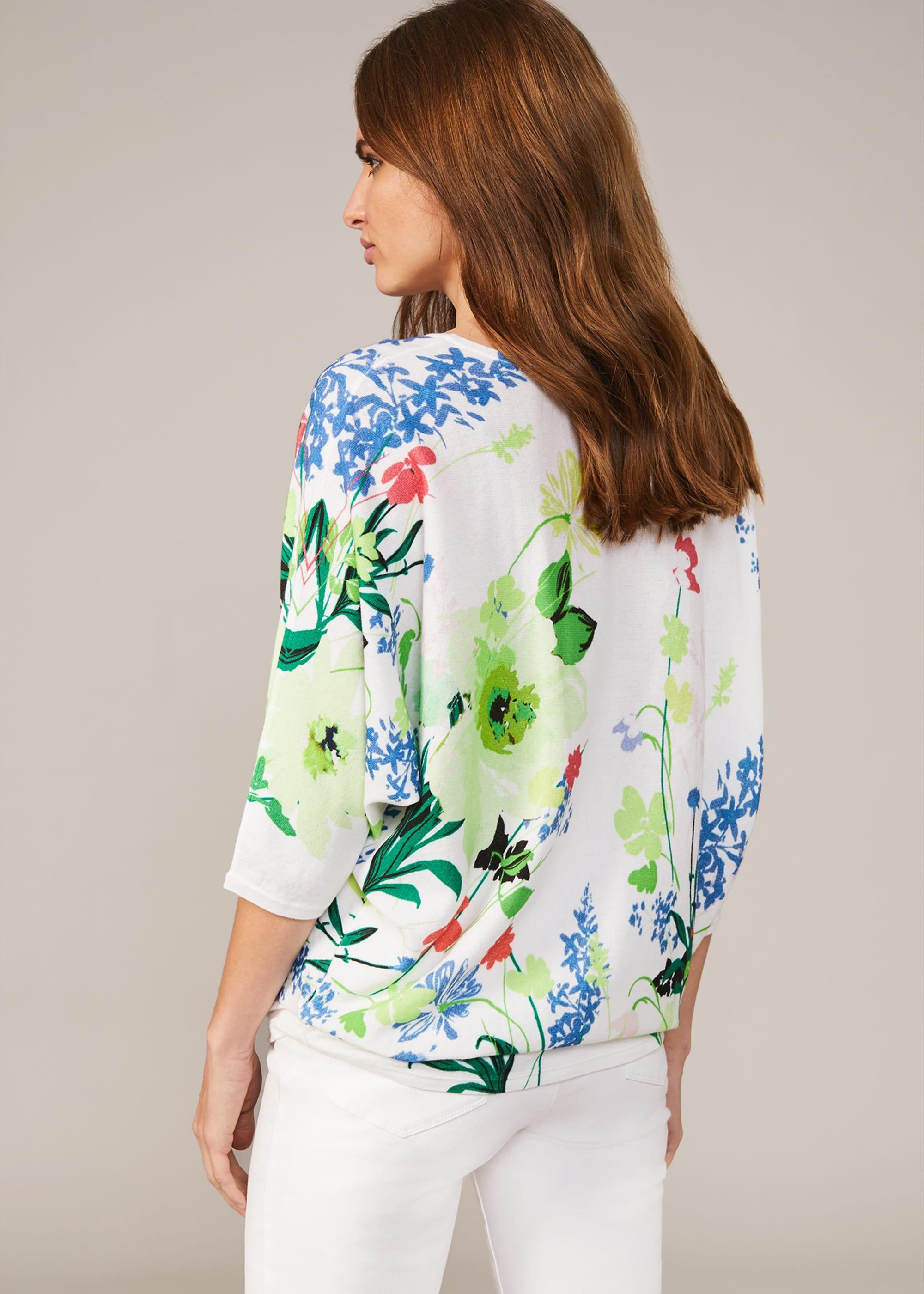 Madelena Meadow Print Knit Top