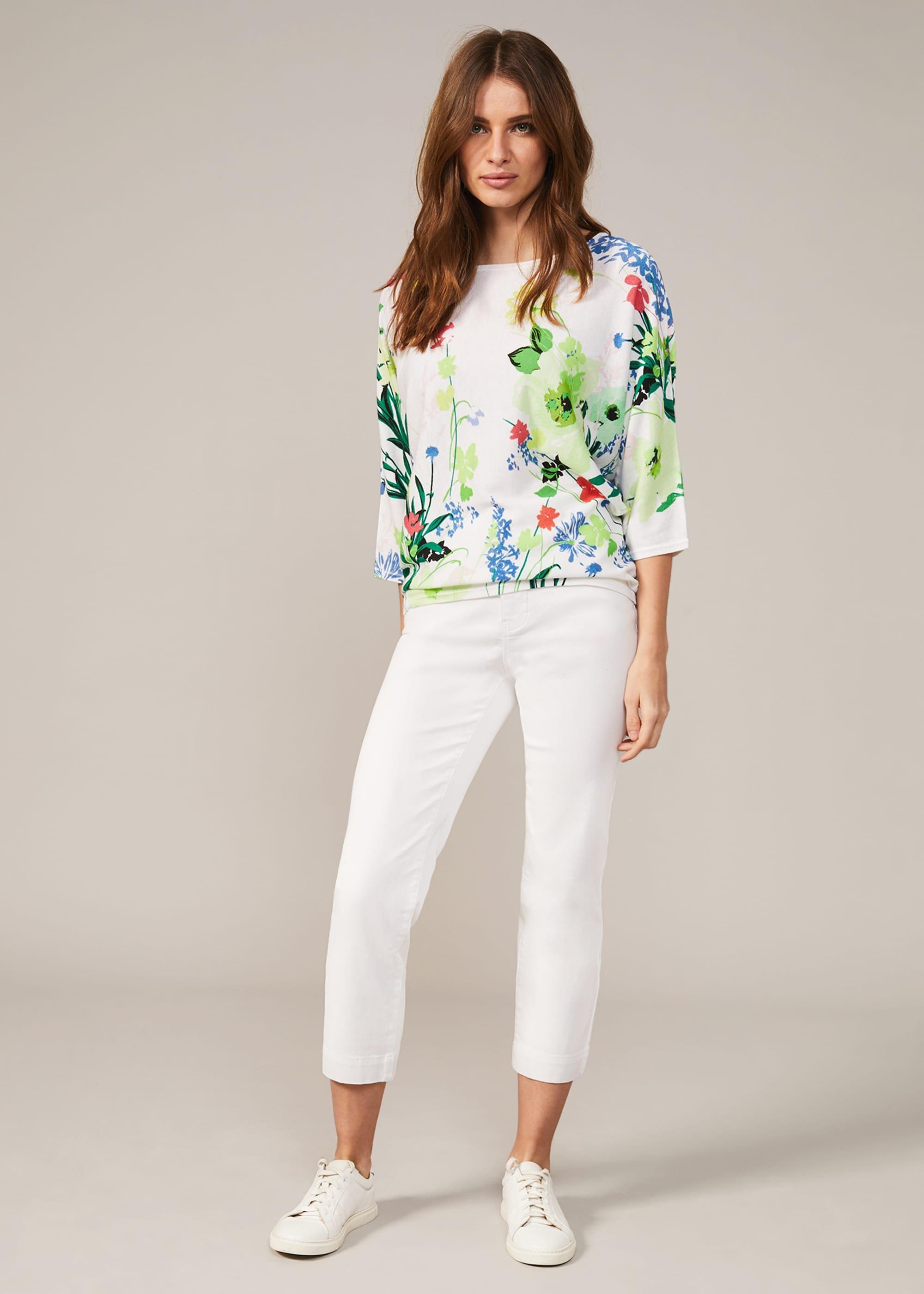 Madelena Meadow Print Knit Top