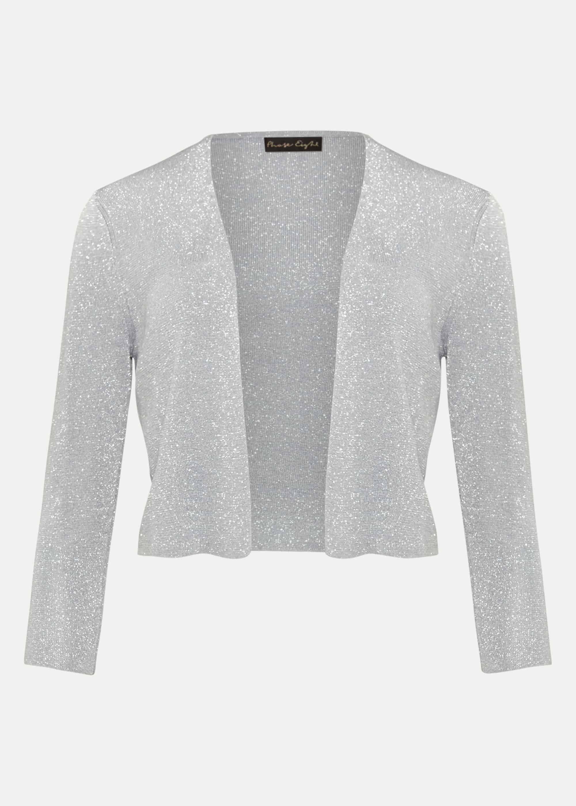 Salma Shimmer Knitted Jacket