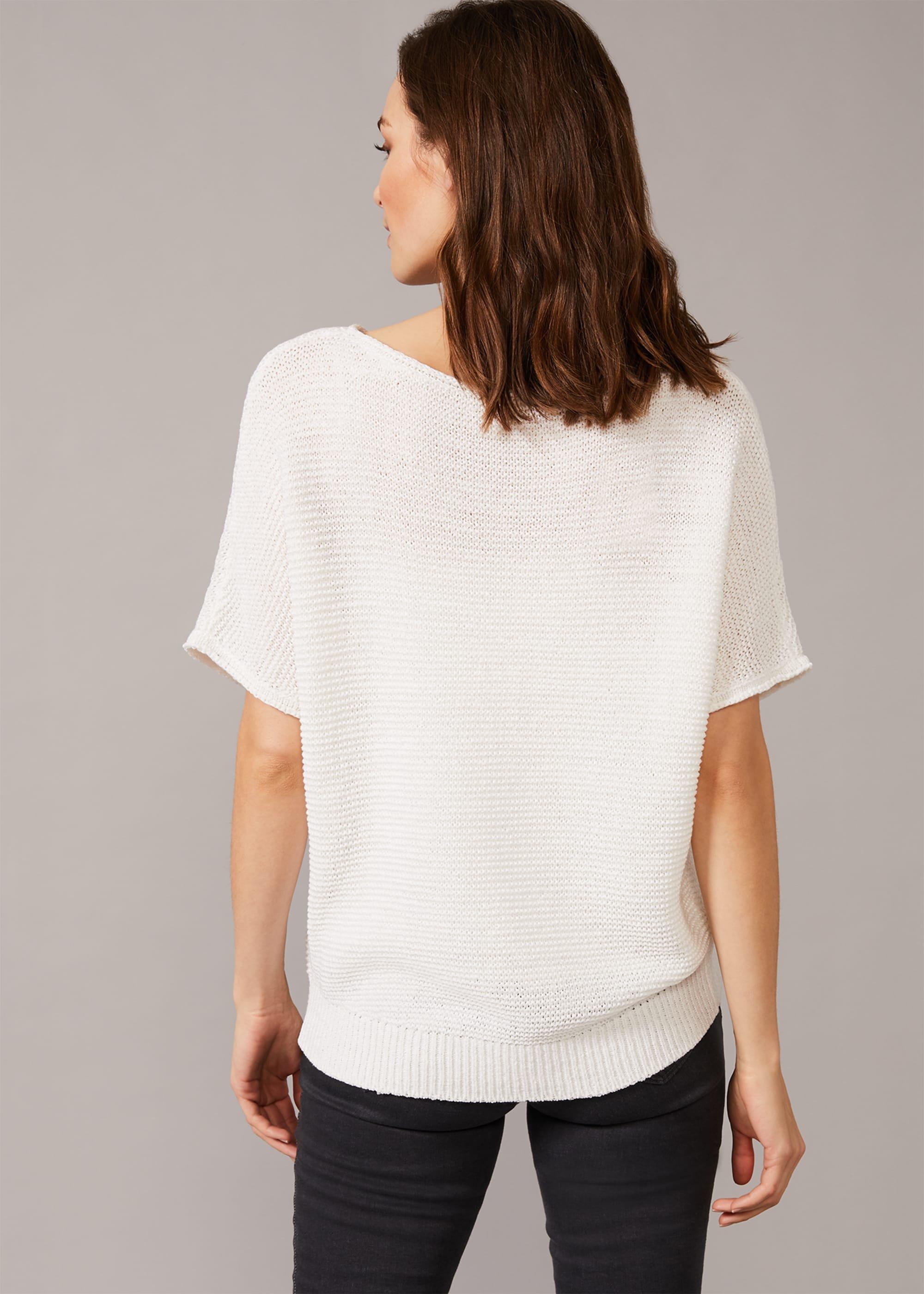Taiba Tape Yarn Knit Top