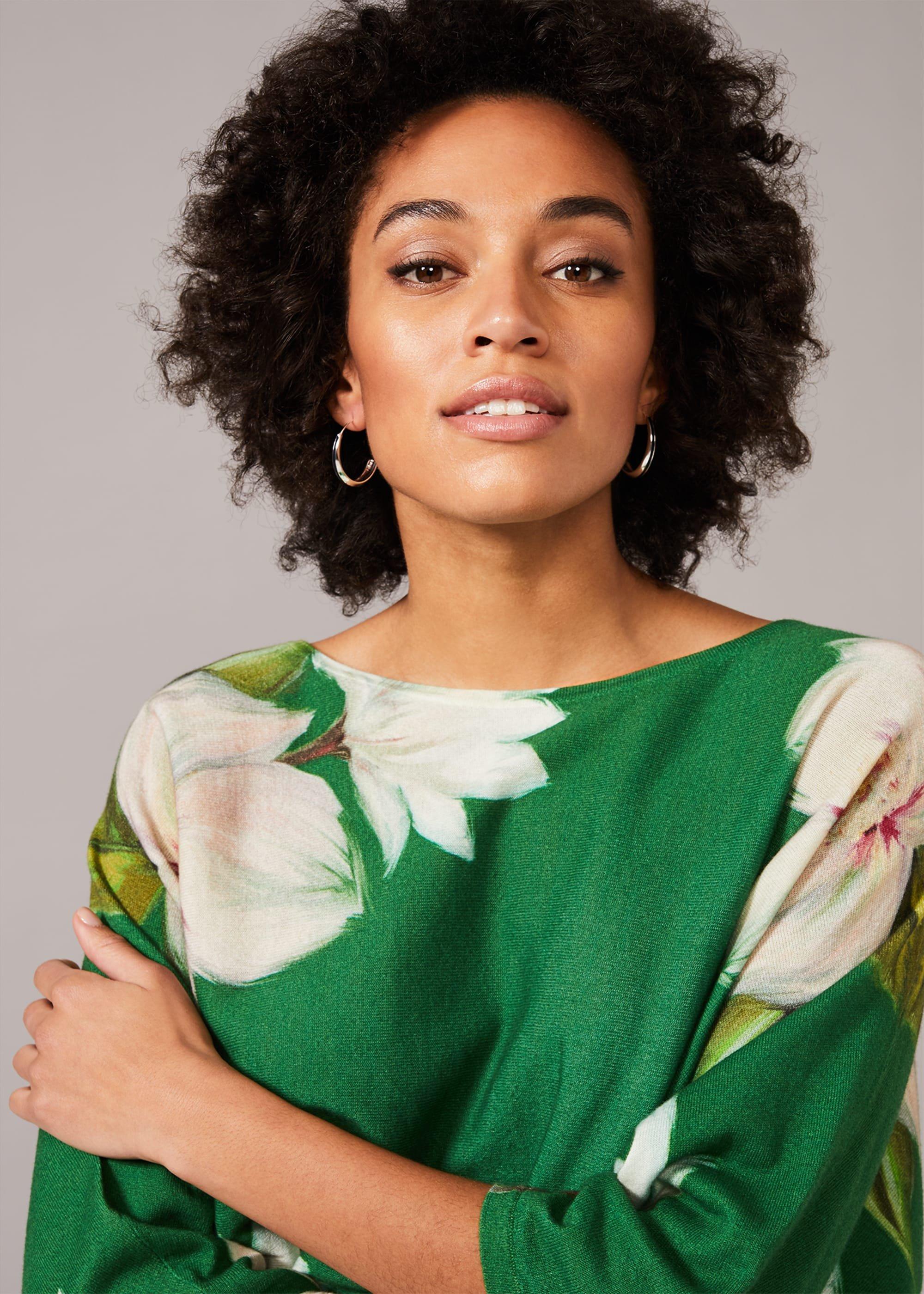 Fenia Floral Knit Top