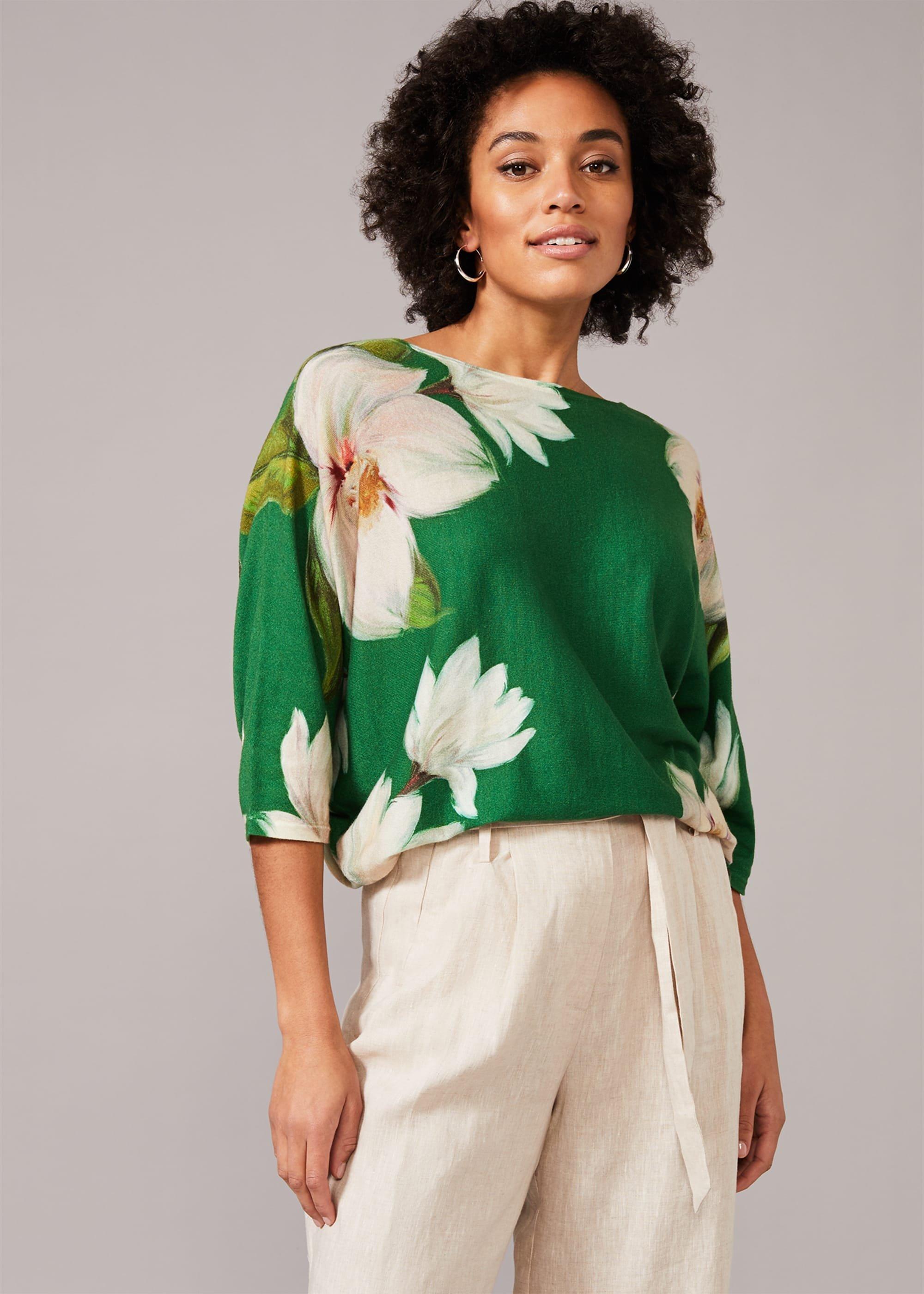 Fenia Floral Knit Top