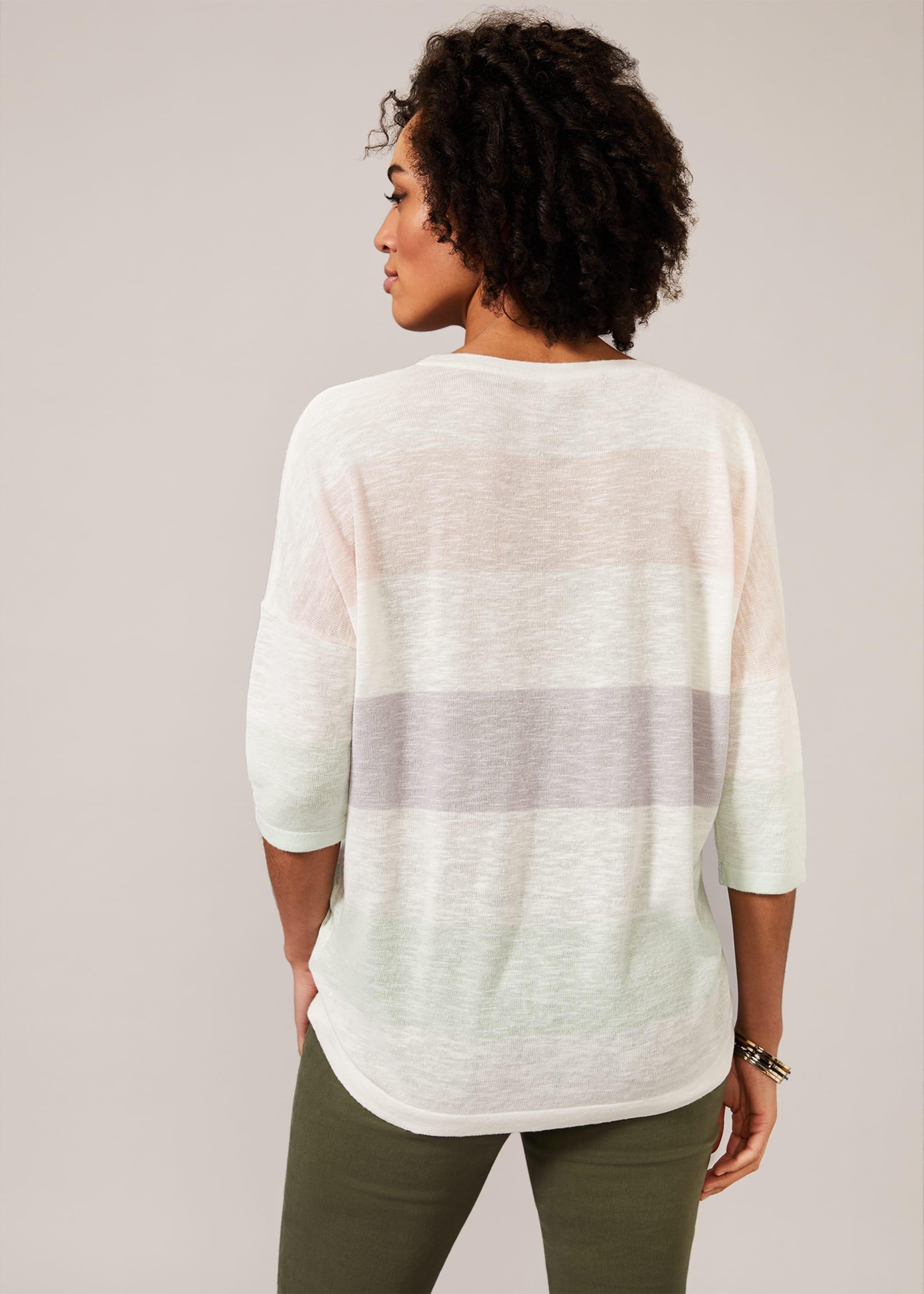 Raine Linen Stripe Jumper