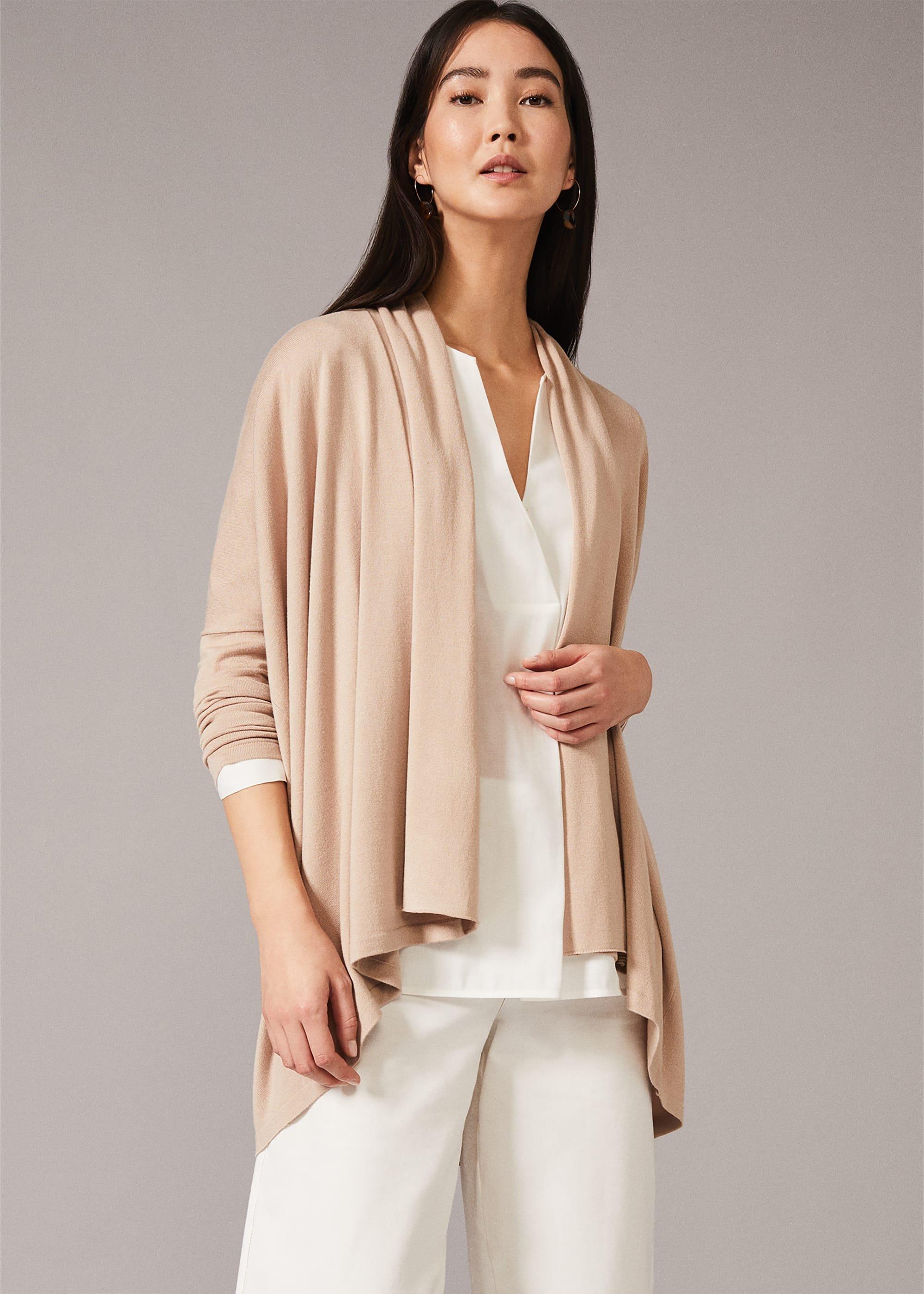 Dawn Drape Front Cardigan