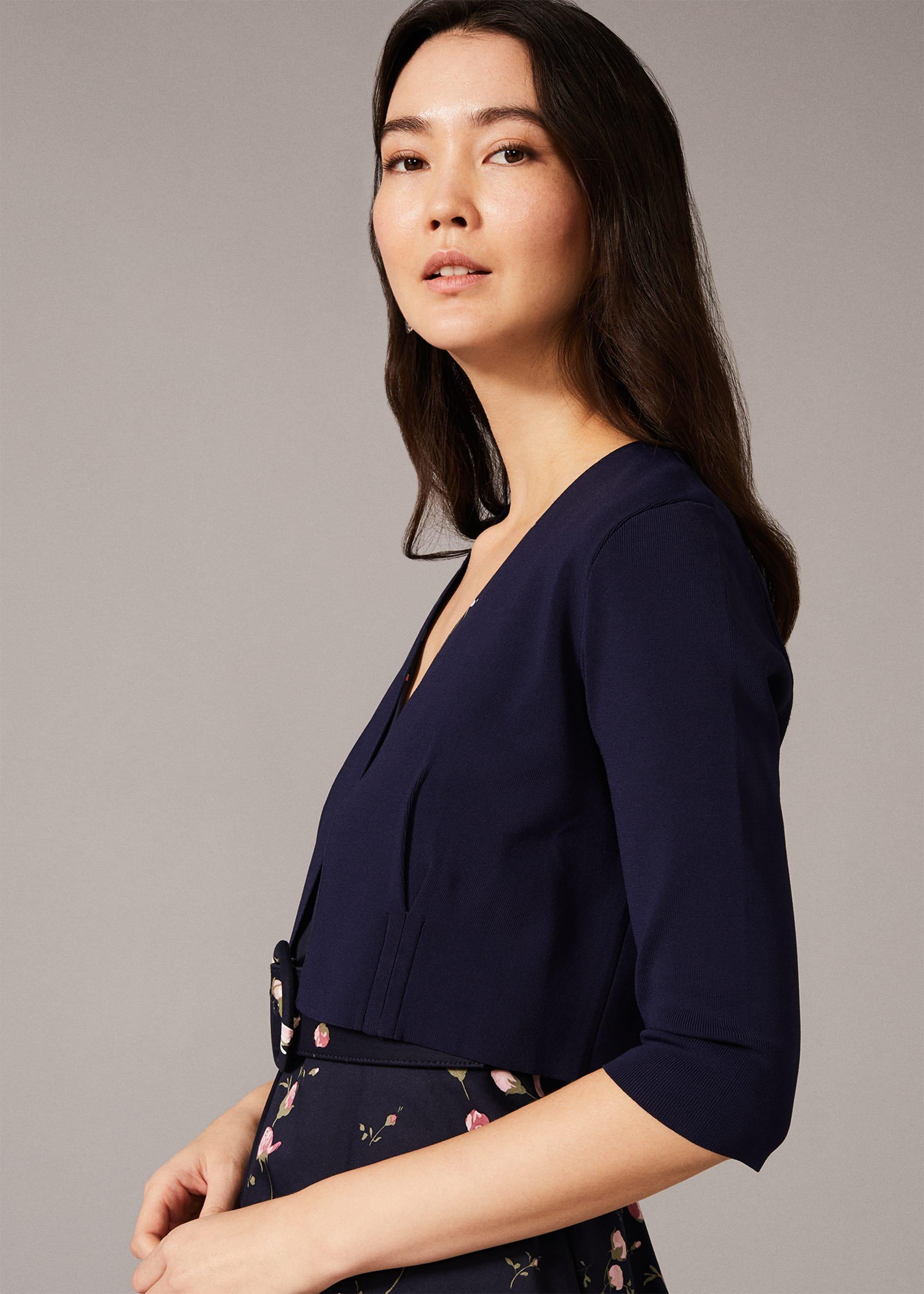 Perry Pleat Knitted Jacket