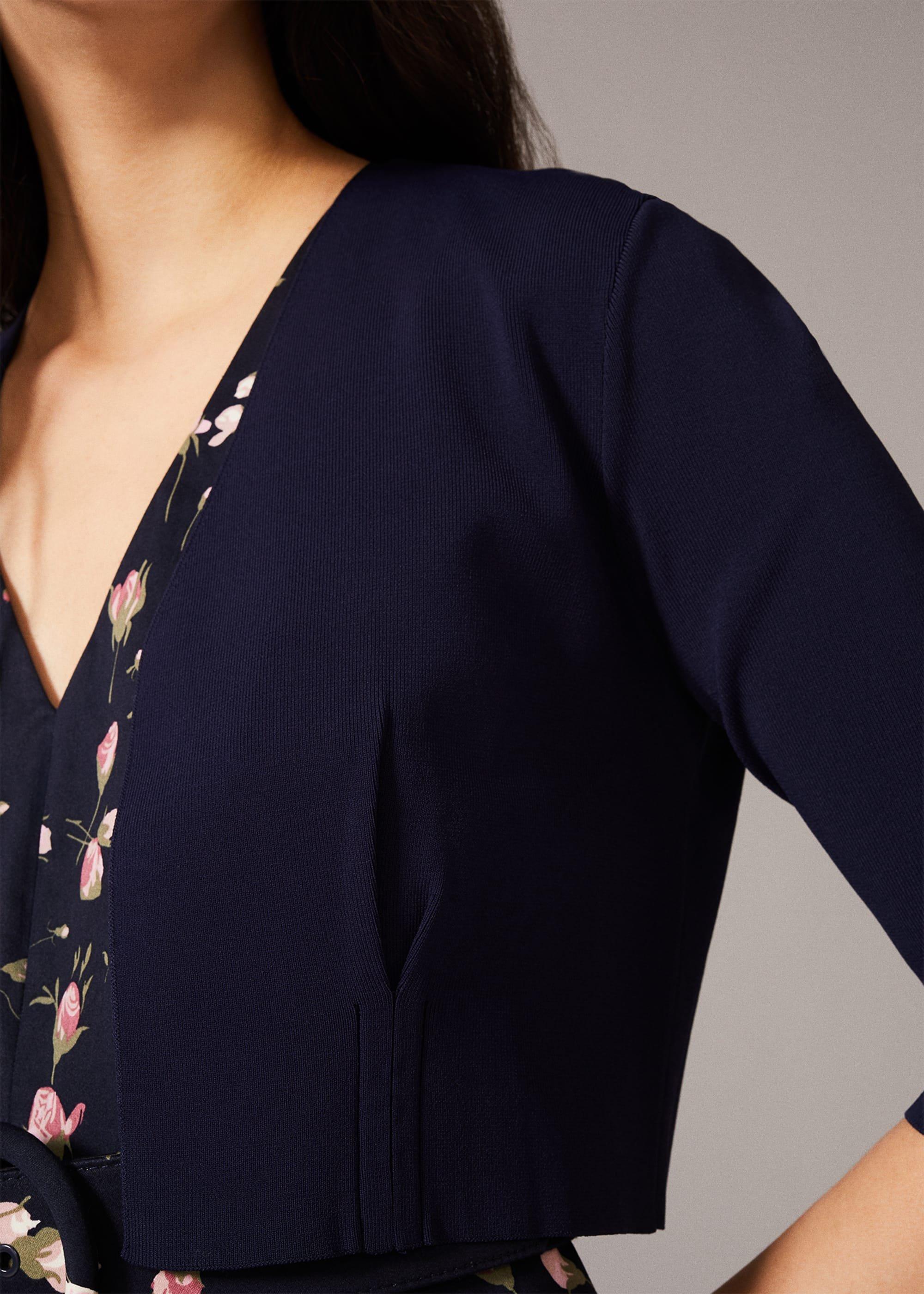 Perry Pleat Knitted Jacket