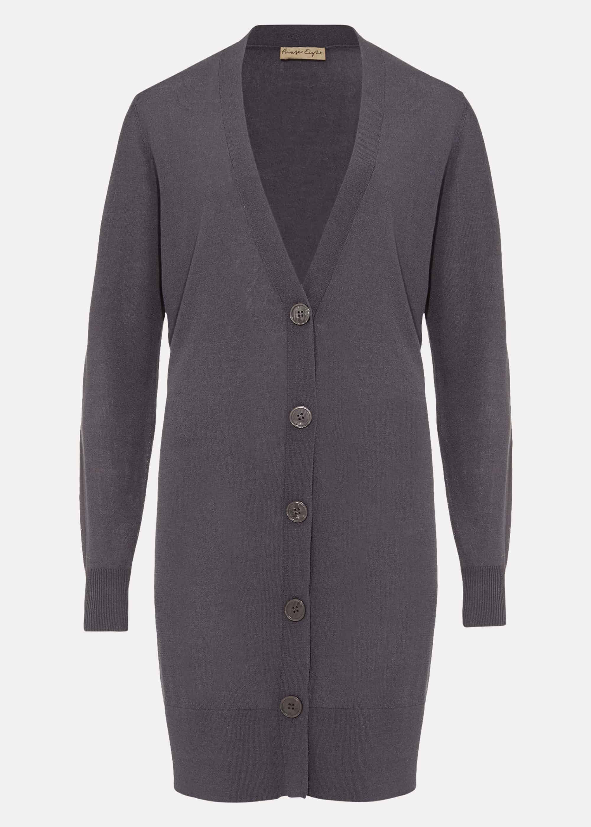 Lalou Longline Button Knit Cardigan