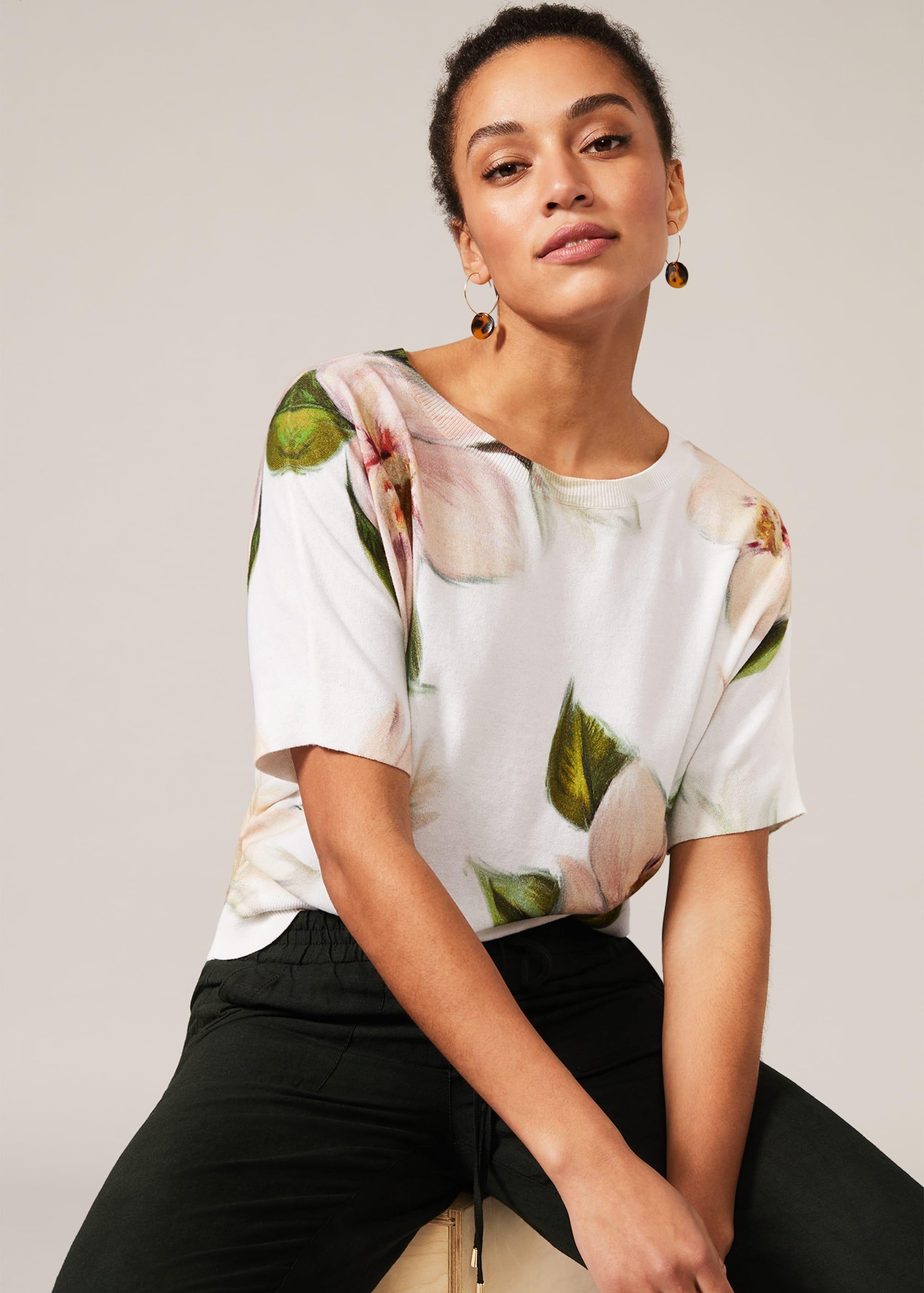 Alex Floral Knit Top