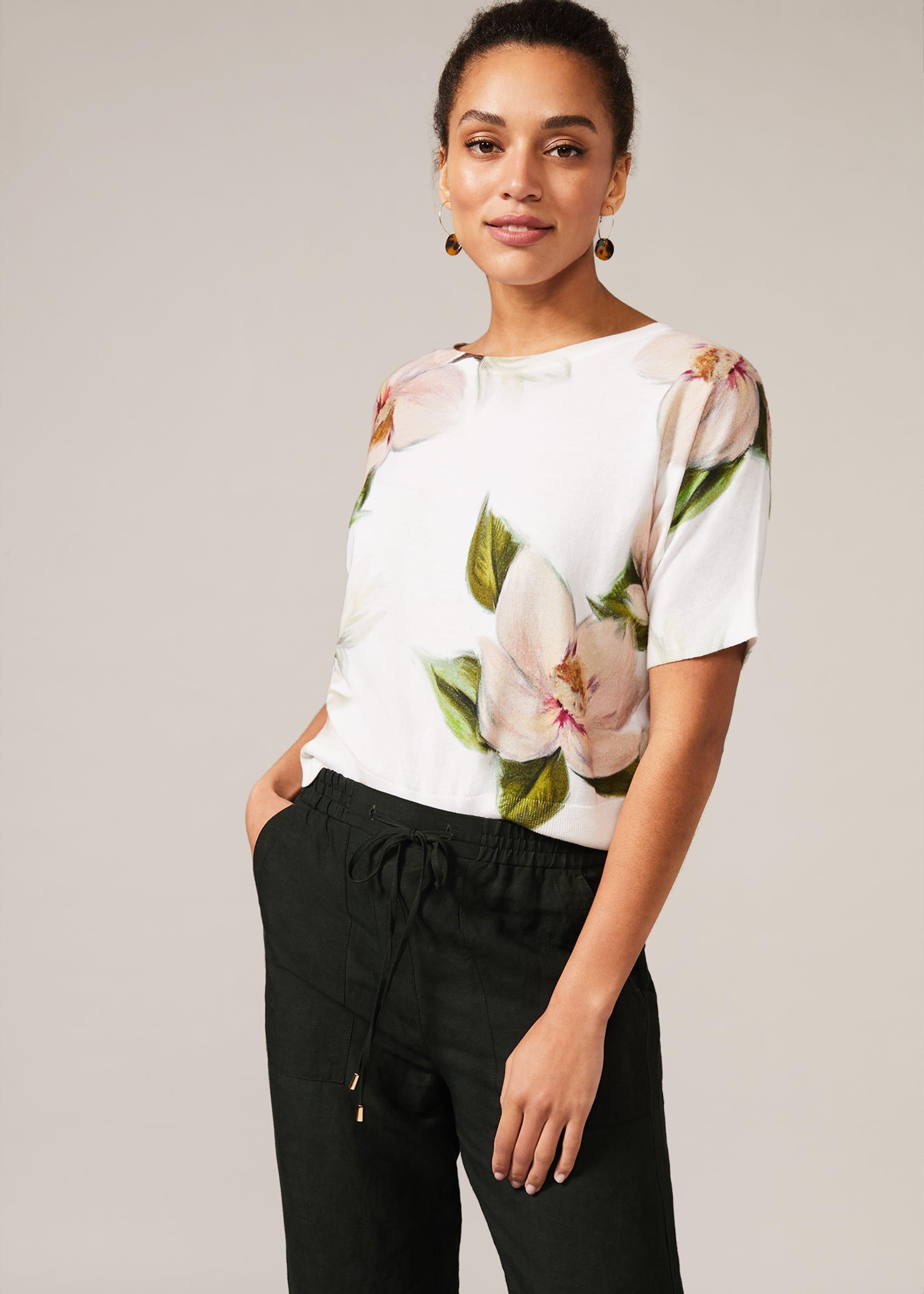 Alex Floral Knit Top