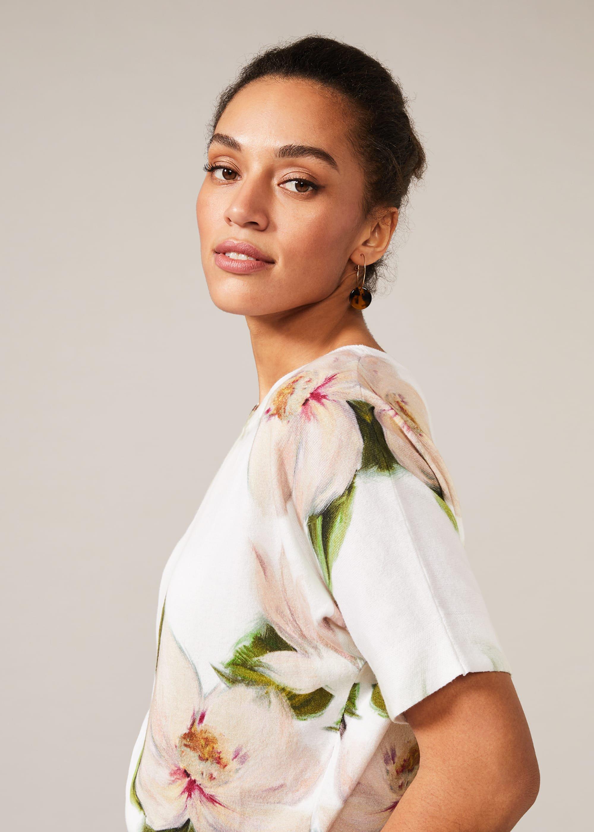 Alex Floral Knit Top