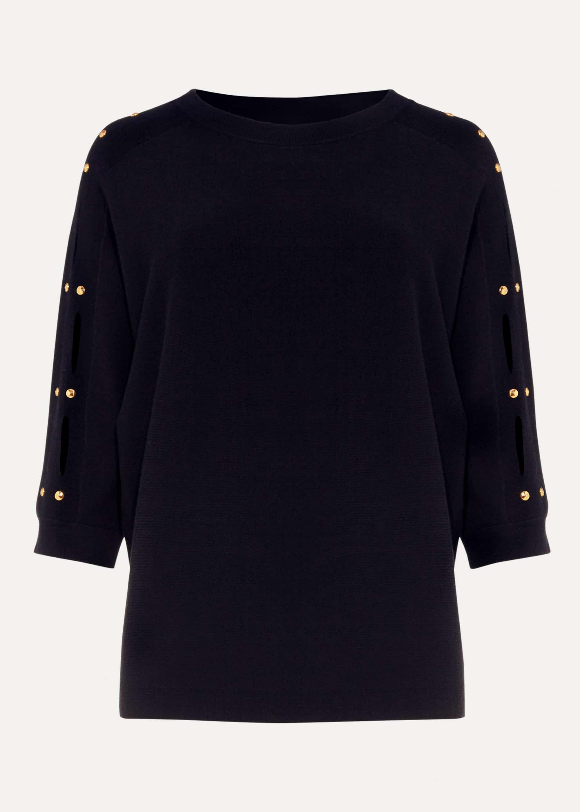 Sylvia Cutwork Sleeve Jumper