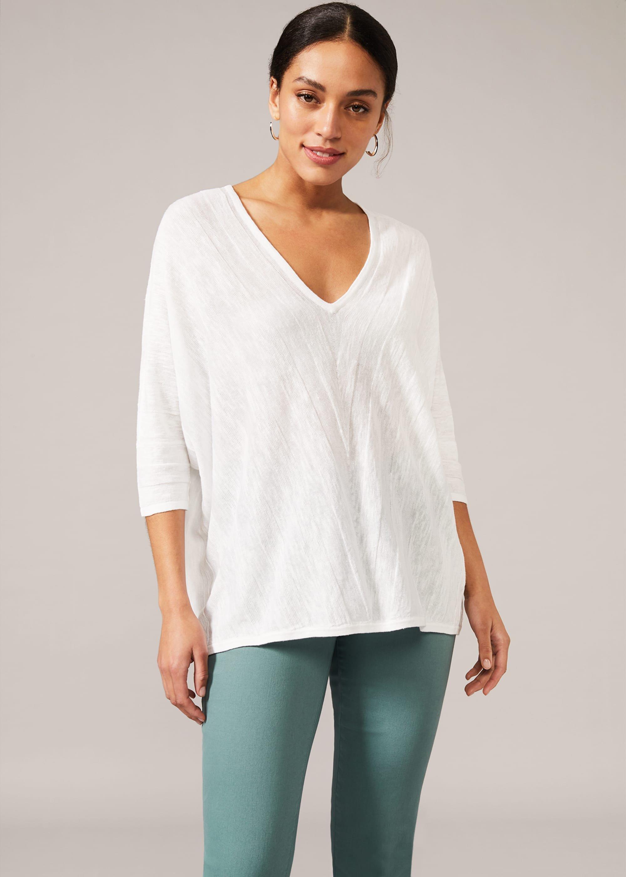 Kaylee Linen Blend Knit Top