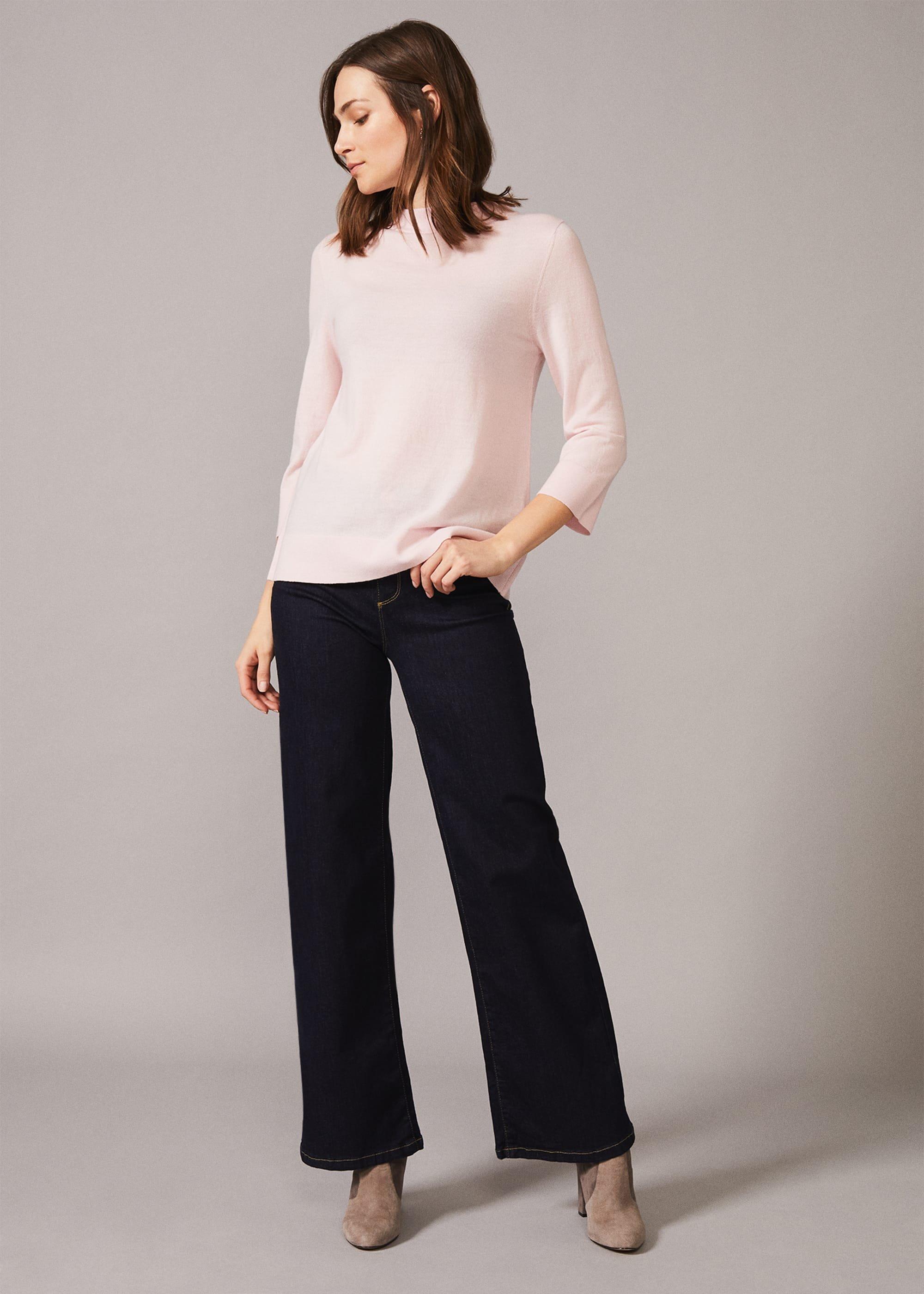 Addie Merino Funnel Neck Jumper