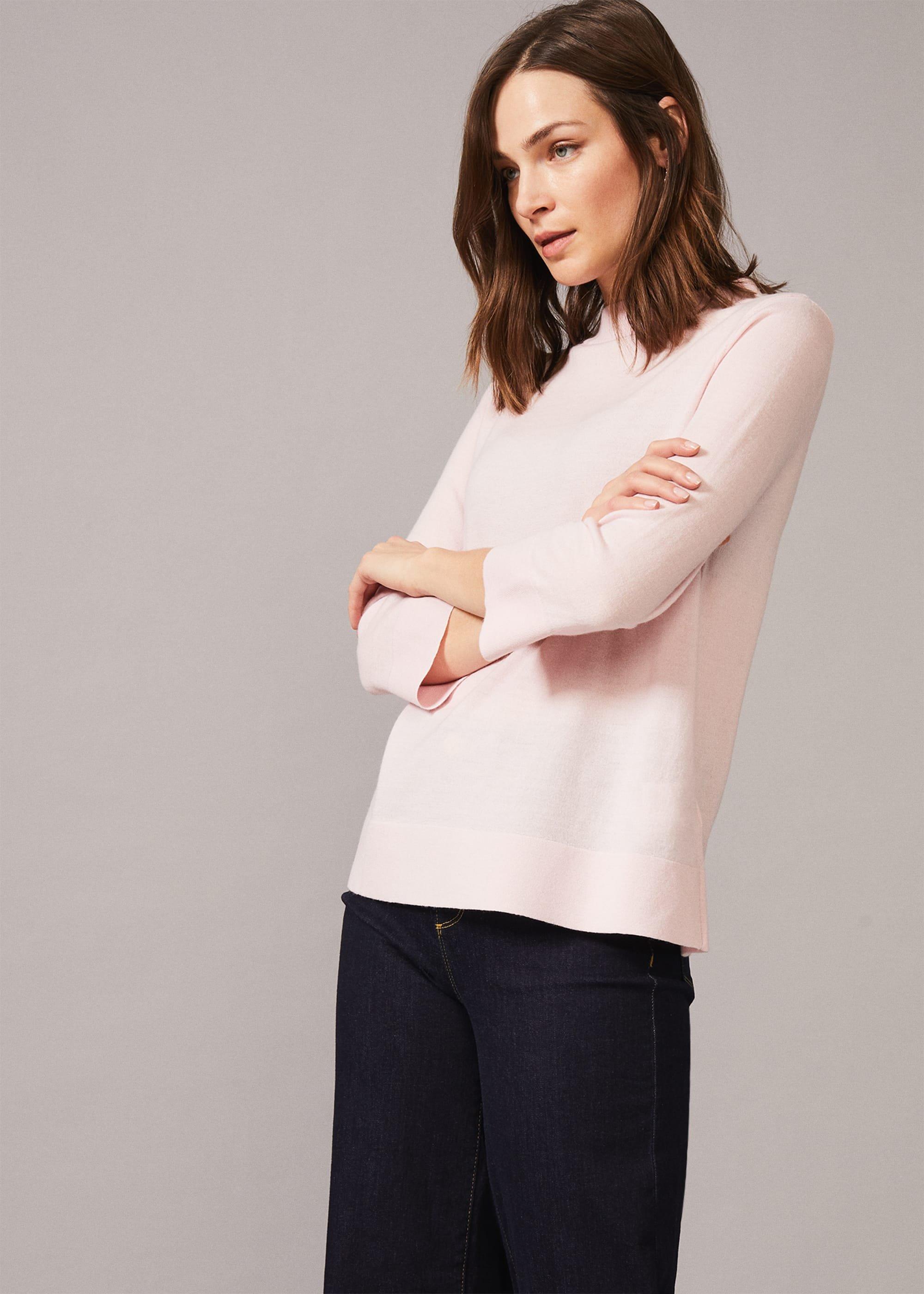 Addie Merino Funnel Neck Jumper