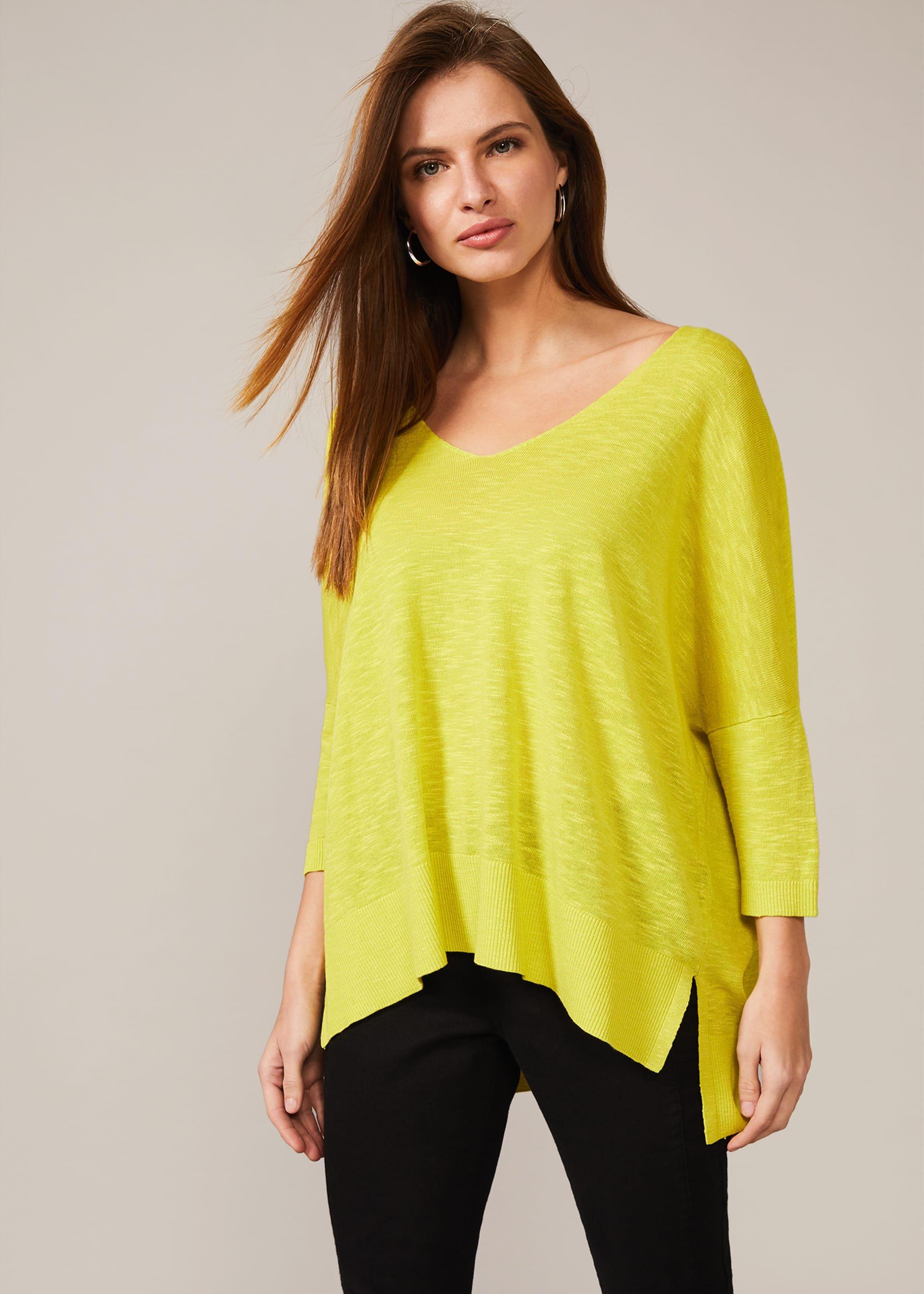 Larna Step Hem Knit Top