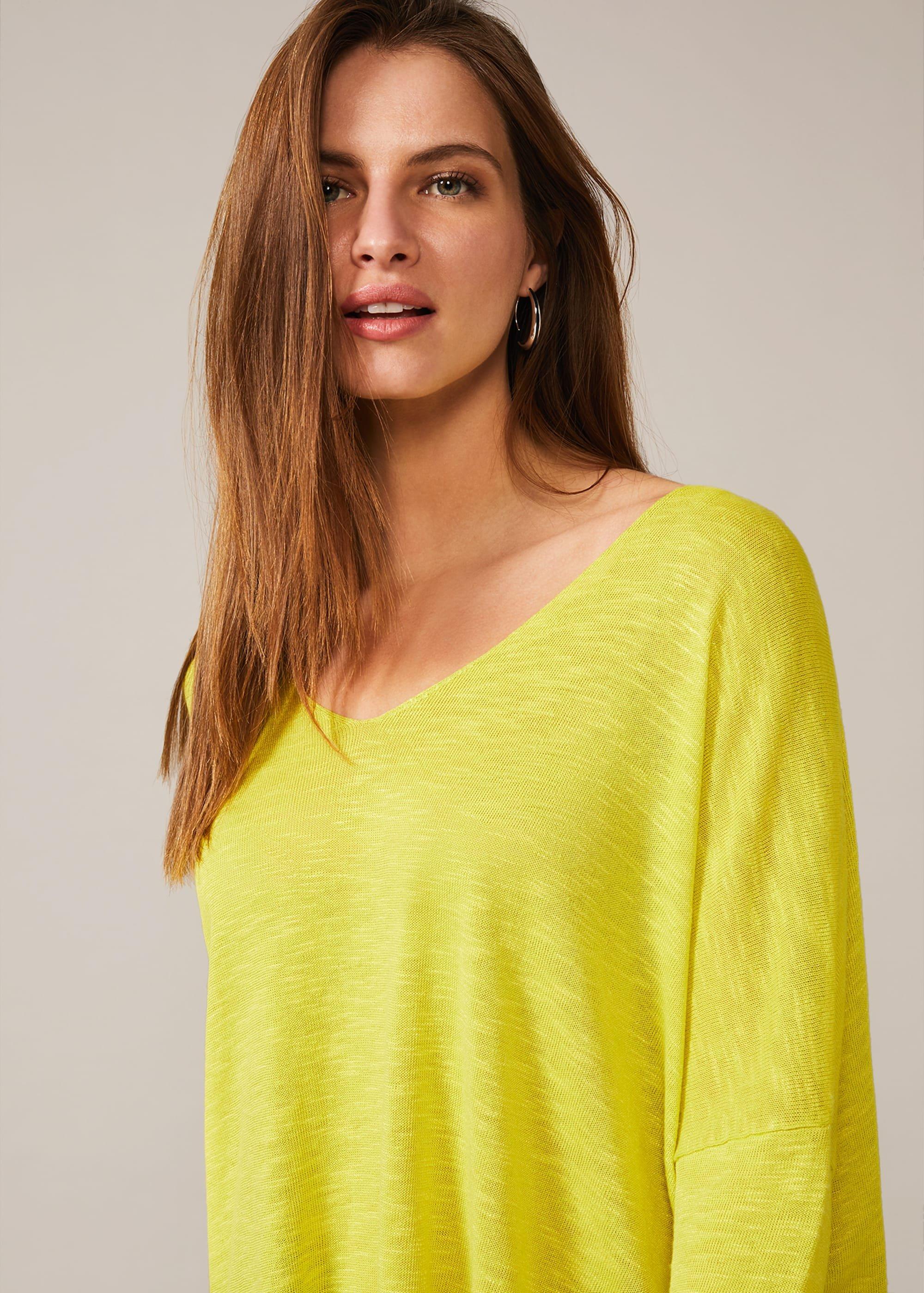 Larna Step Hem Knit Top
