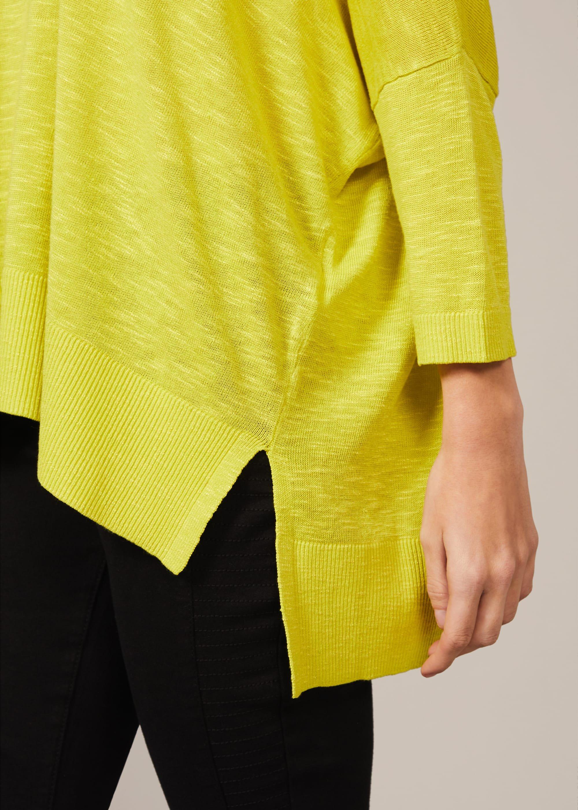 Larna Step Hem Knit Top