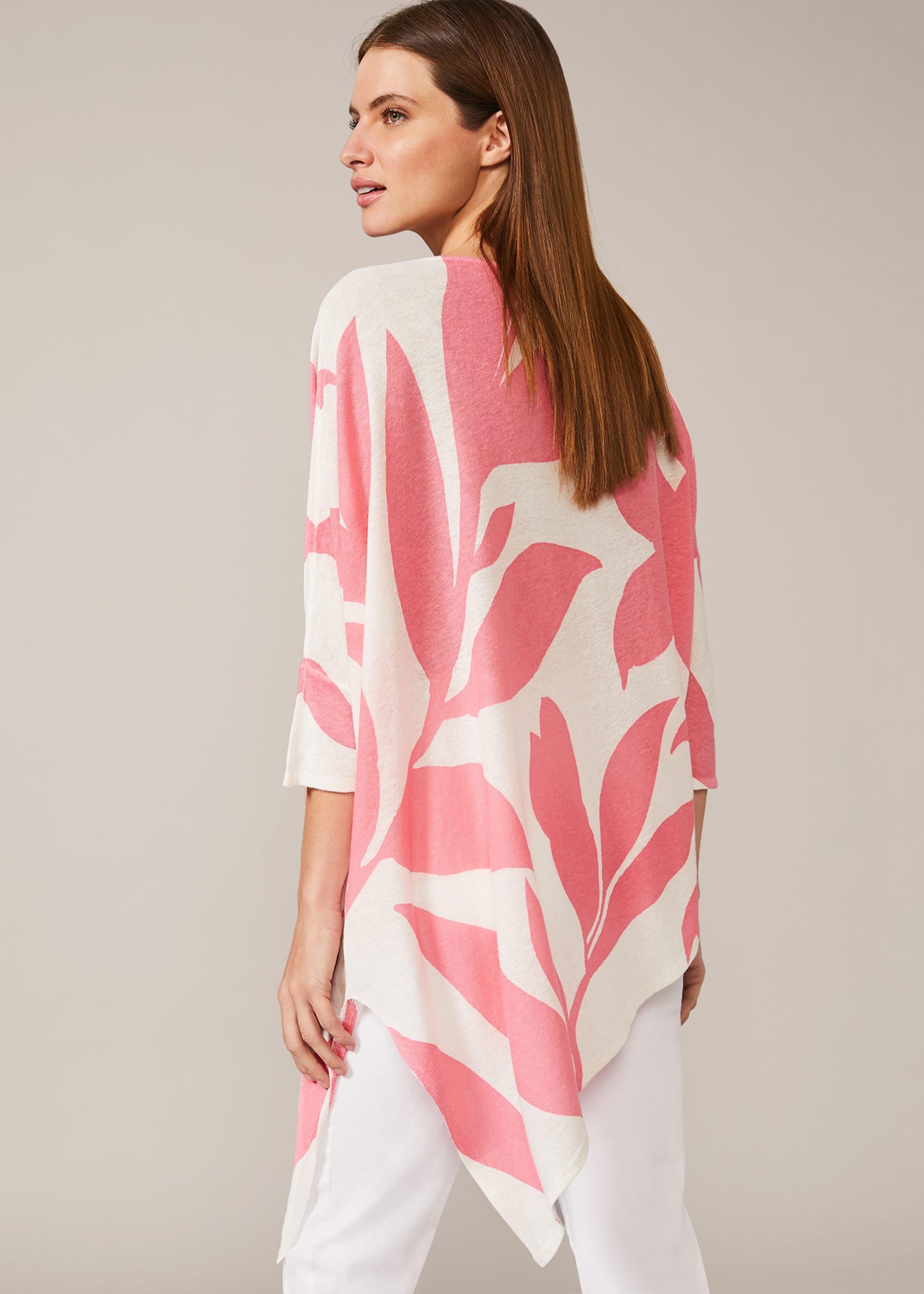 Larissa Leaf Print Knit