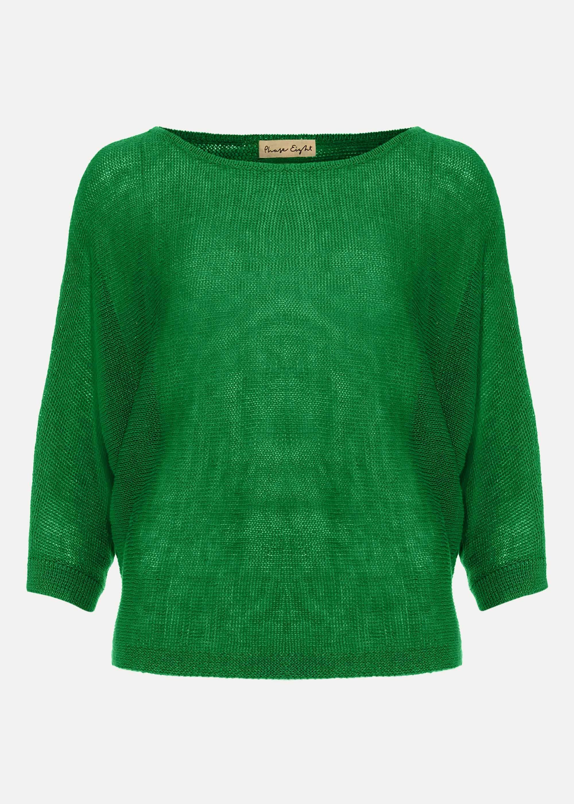 Delmi Linen Knit Top