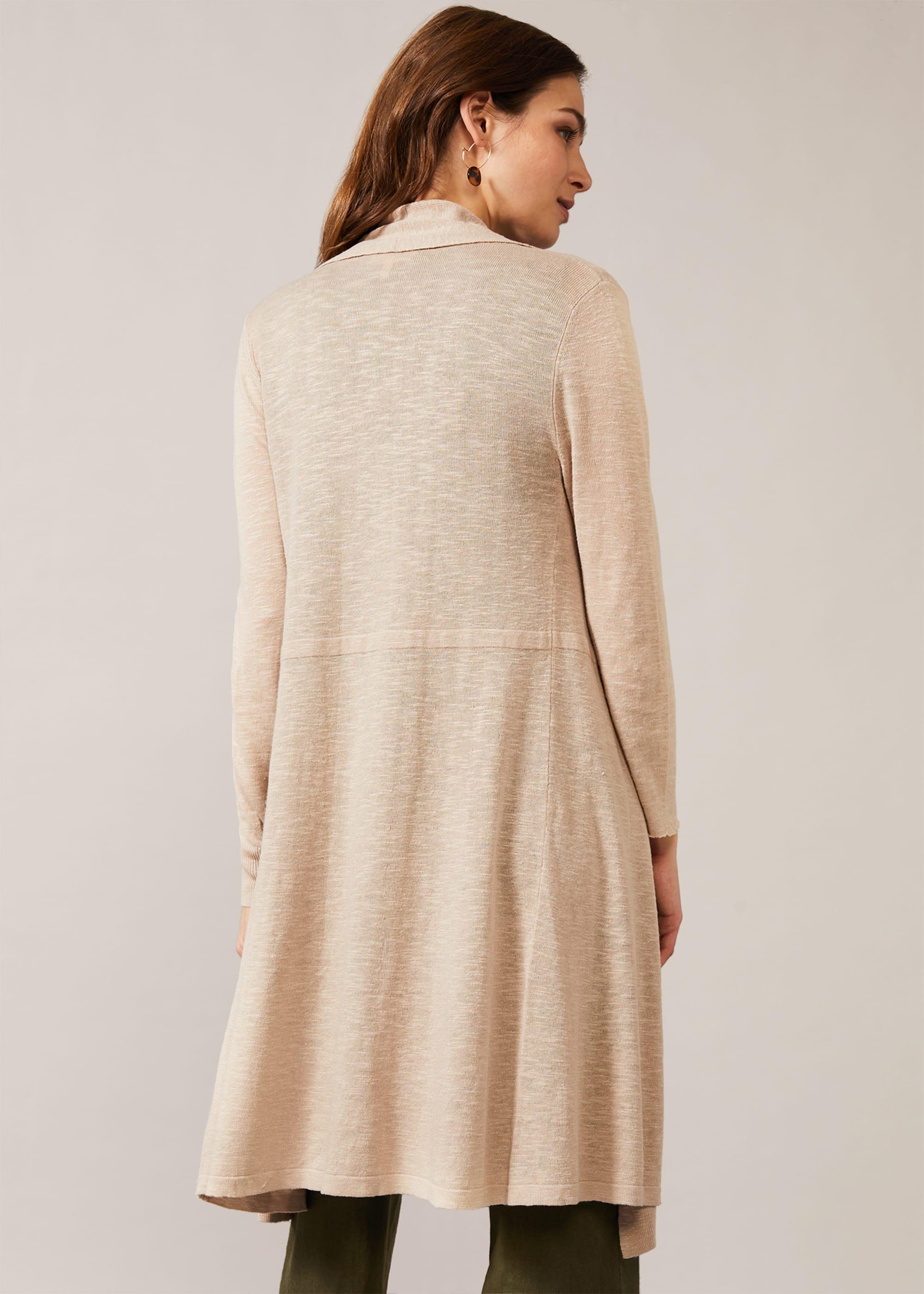 Lili Linen Longline Cardigan