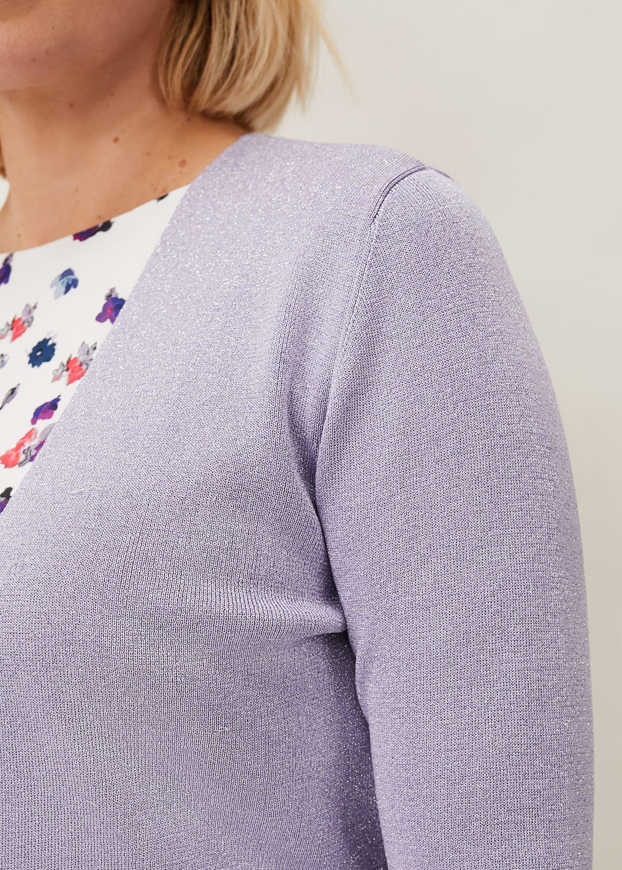 Salma Shimmer Knitted Jacket