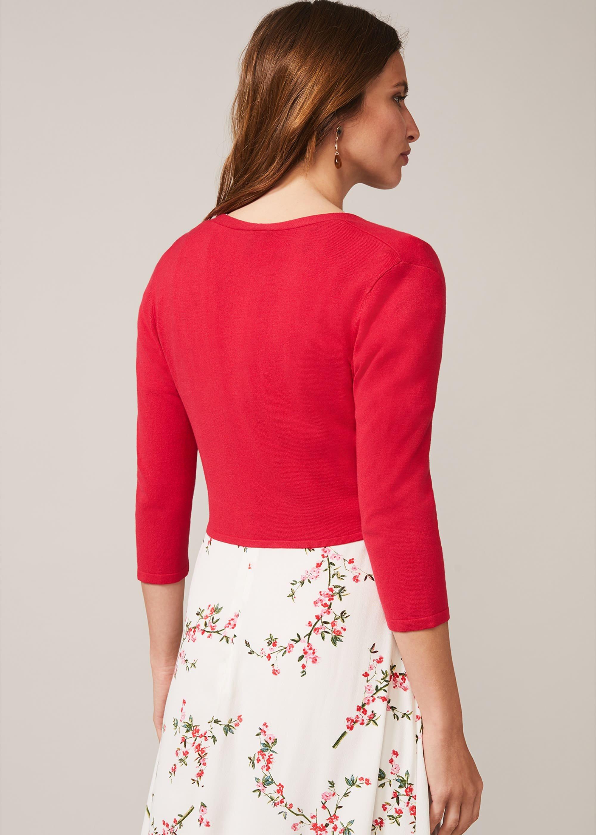 Ana Tie Front Knit Cover Up