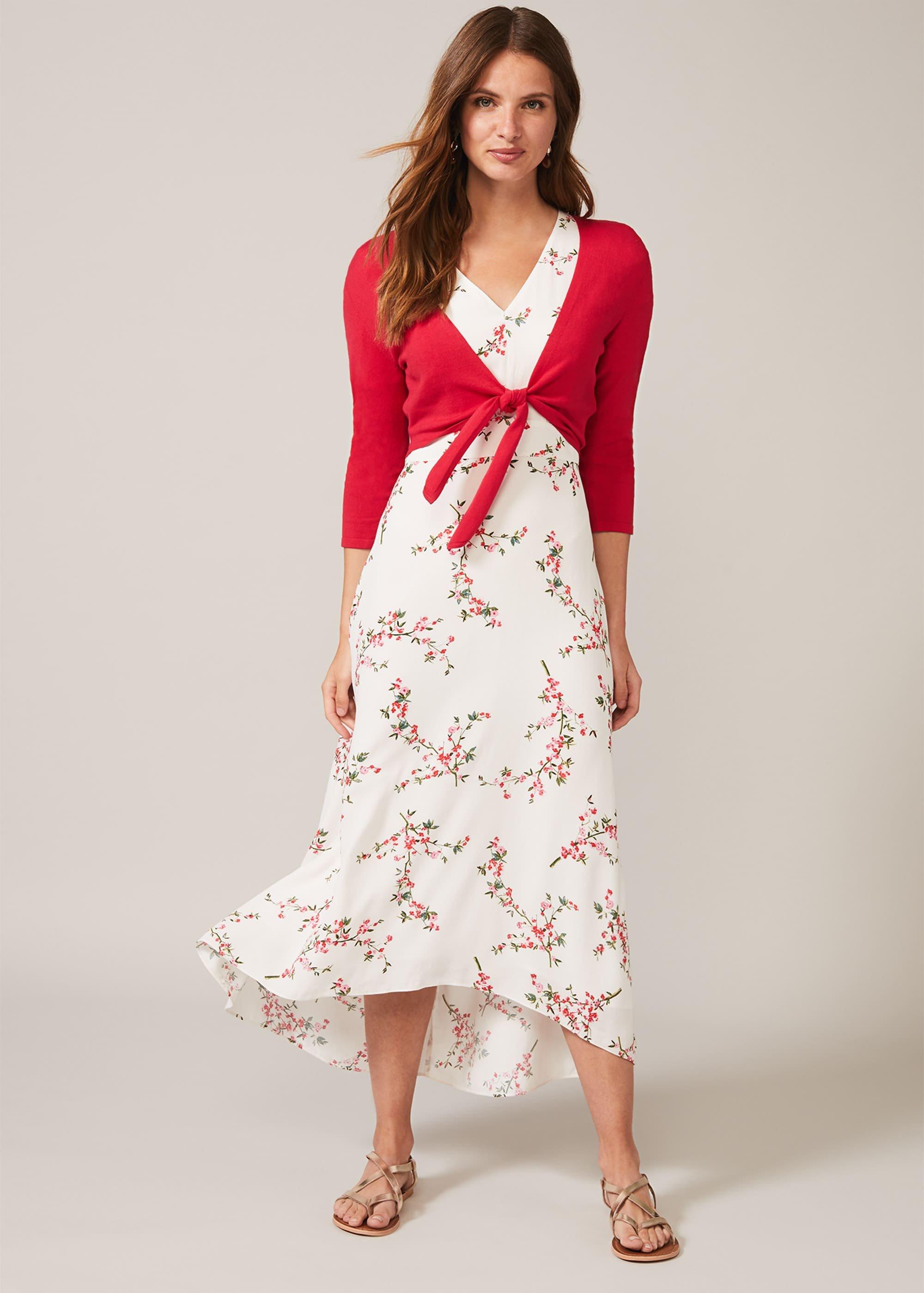 Ana Tie Front Knit Cover Up