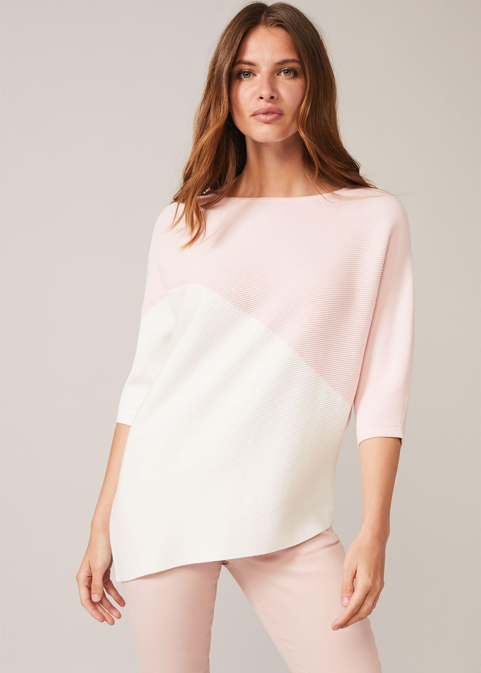 Bethanie Colourblock Asymmetric Jumper