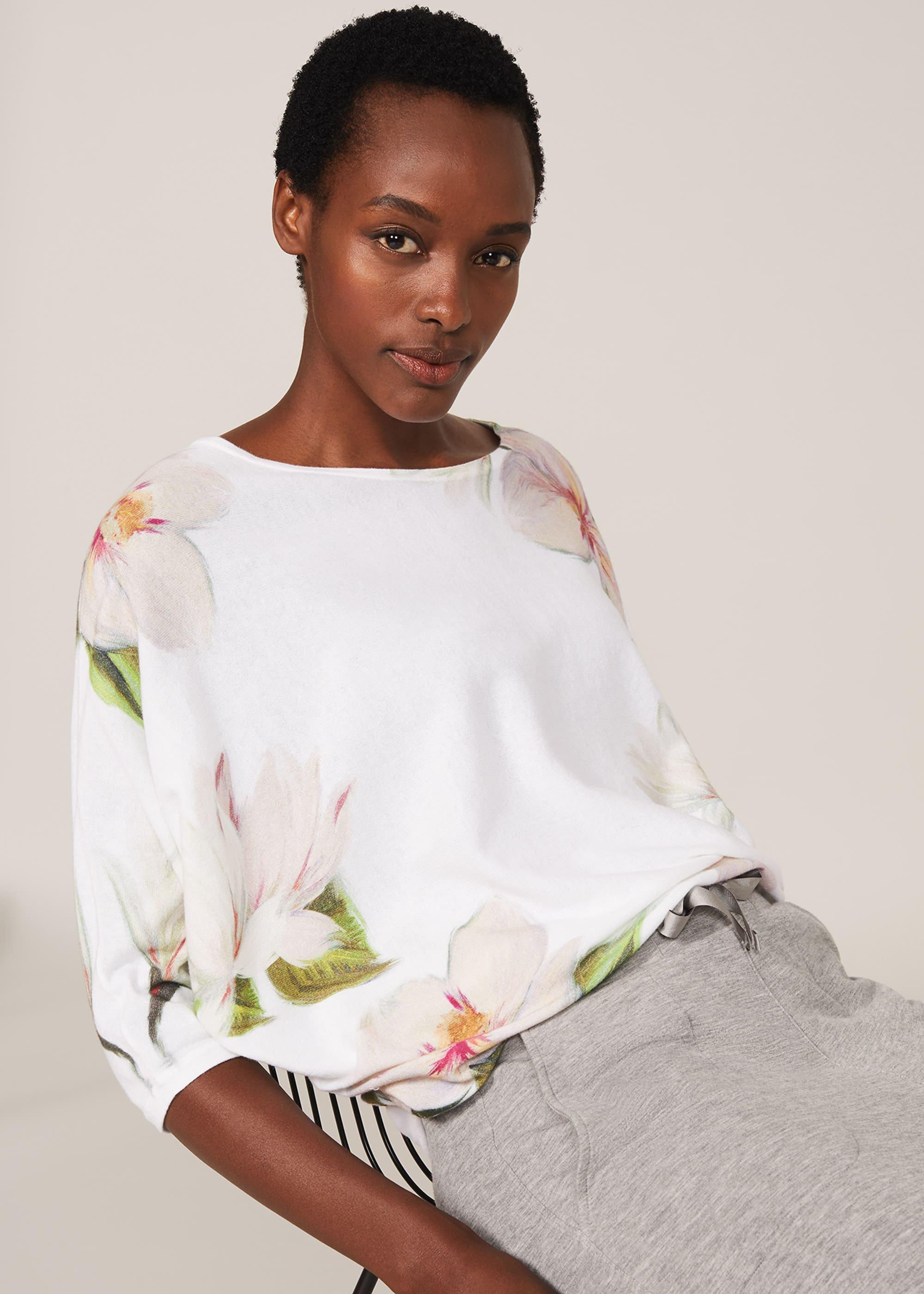 Fenia Floral Knit Top