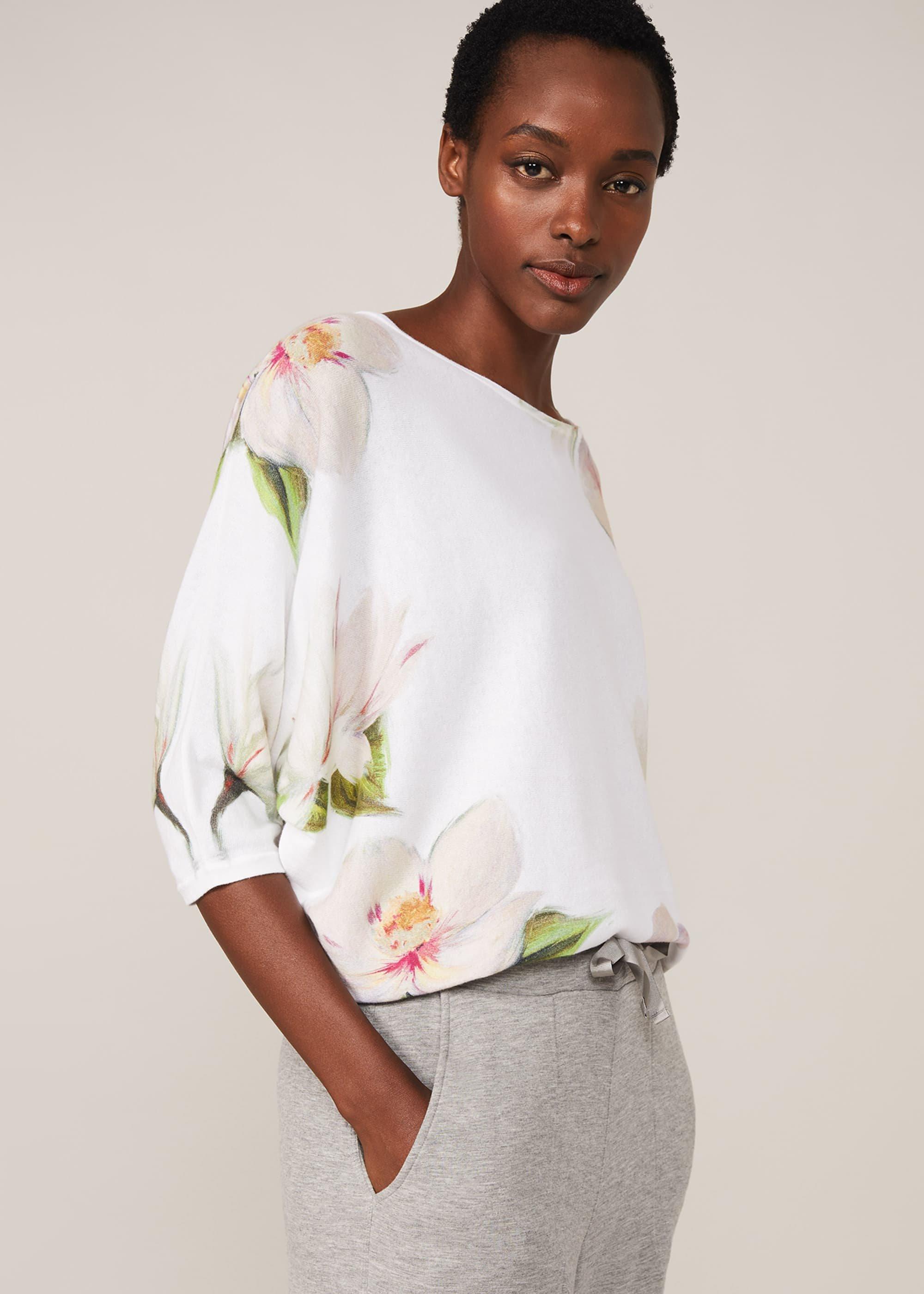 Fenia Floral Knit Top