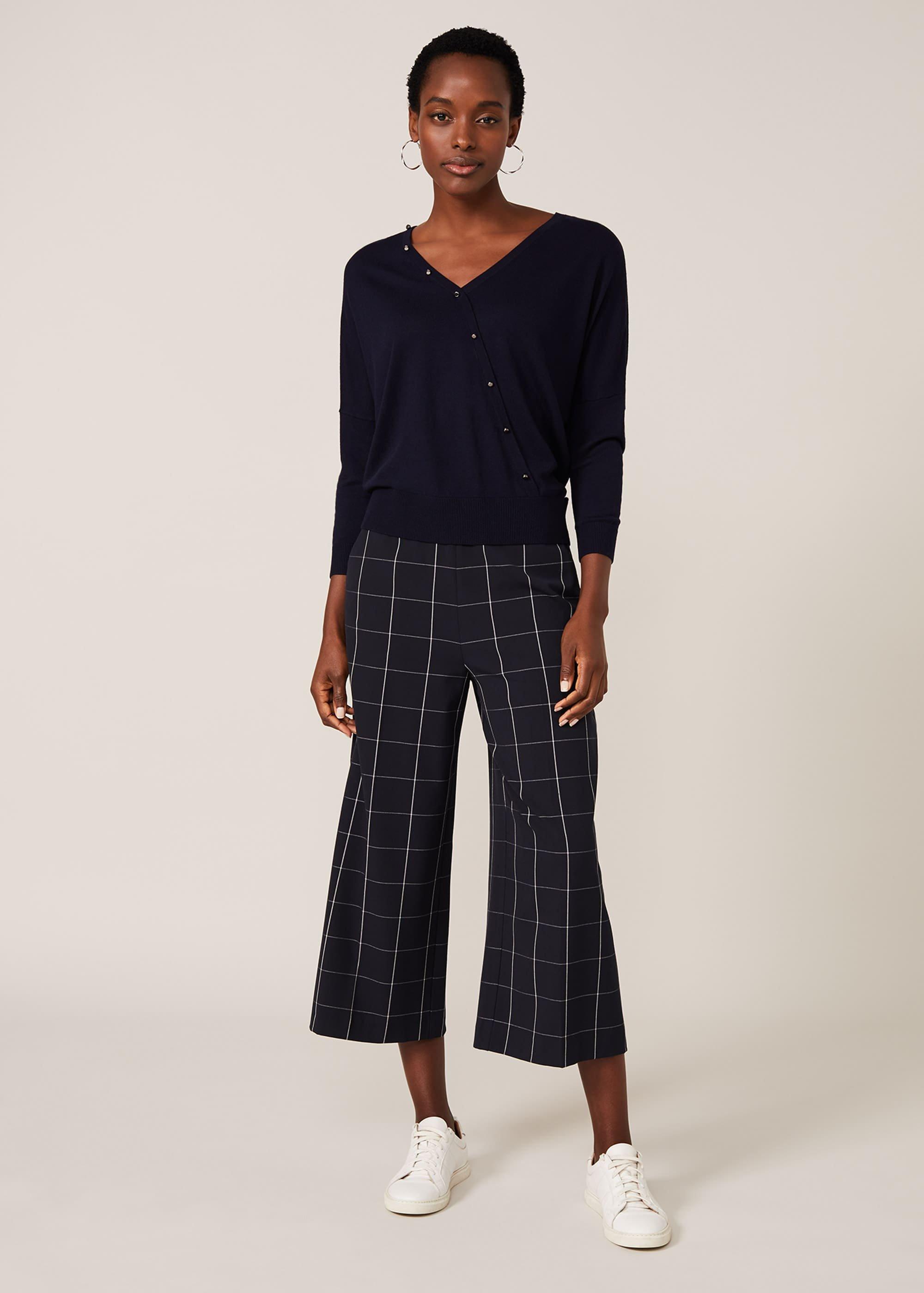 Simmona Wrap Knit Top