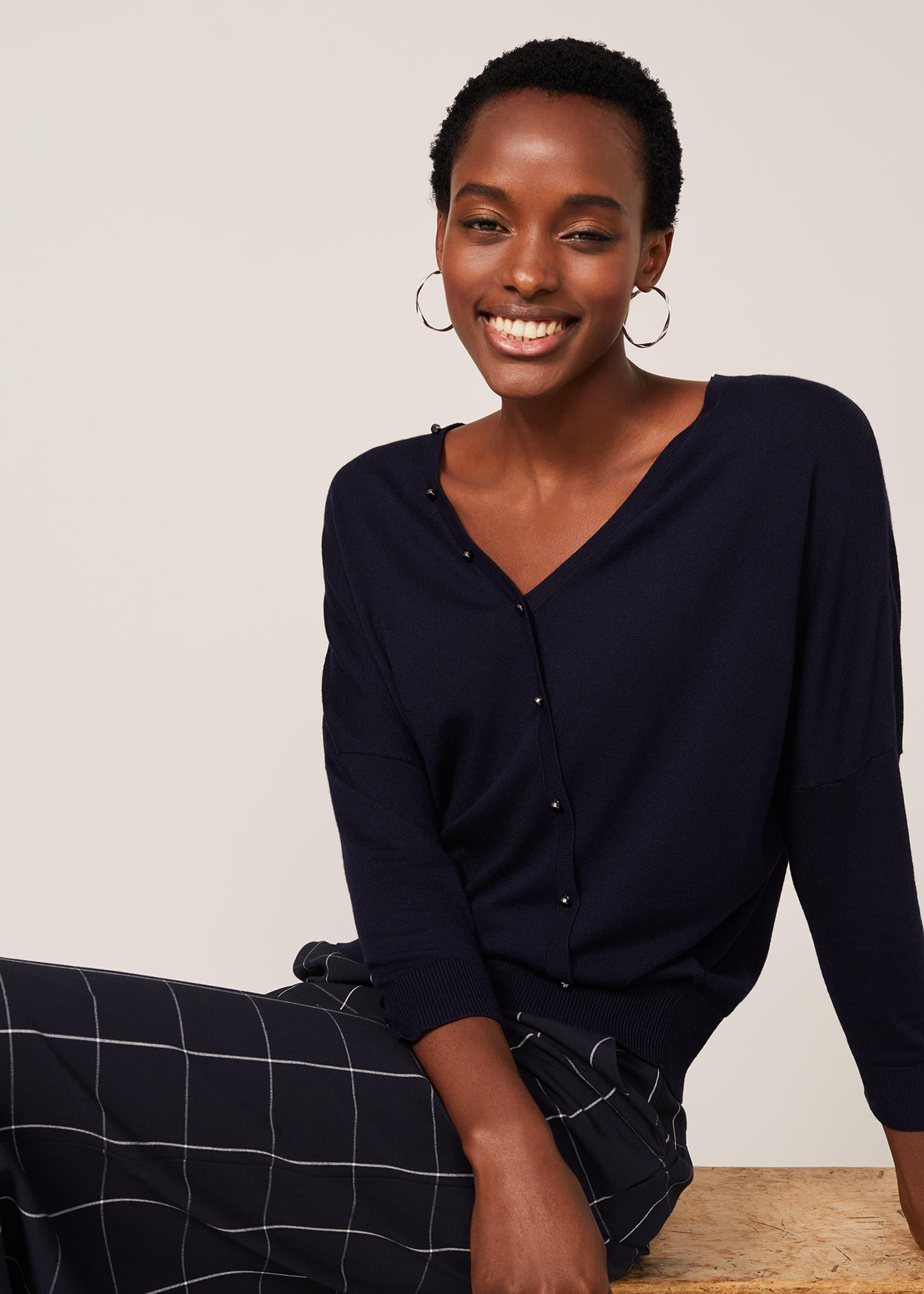 Simmona Wrap Knit Top