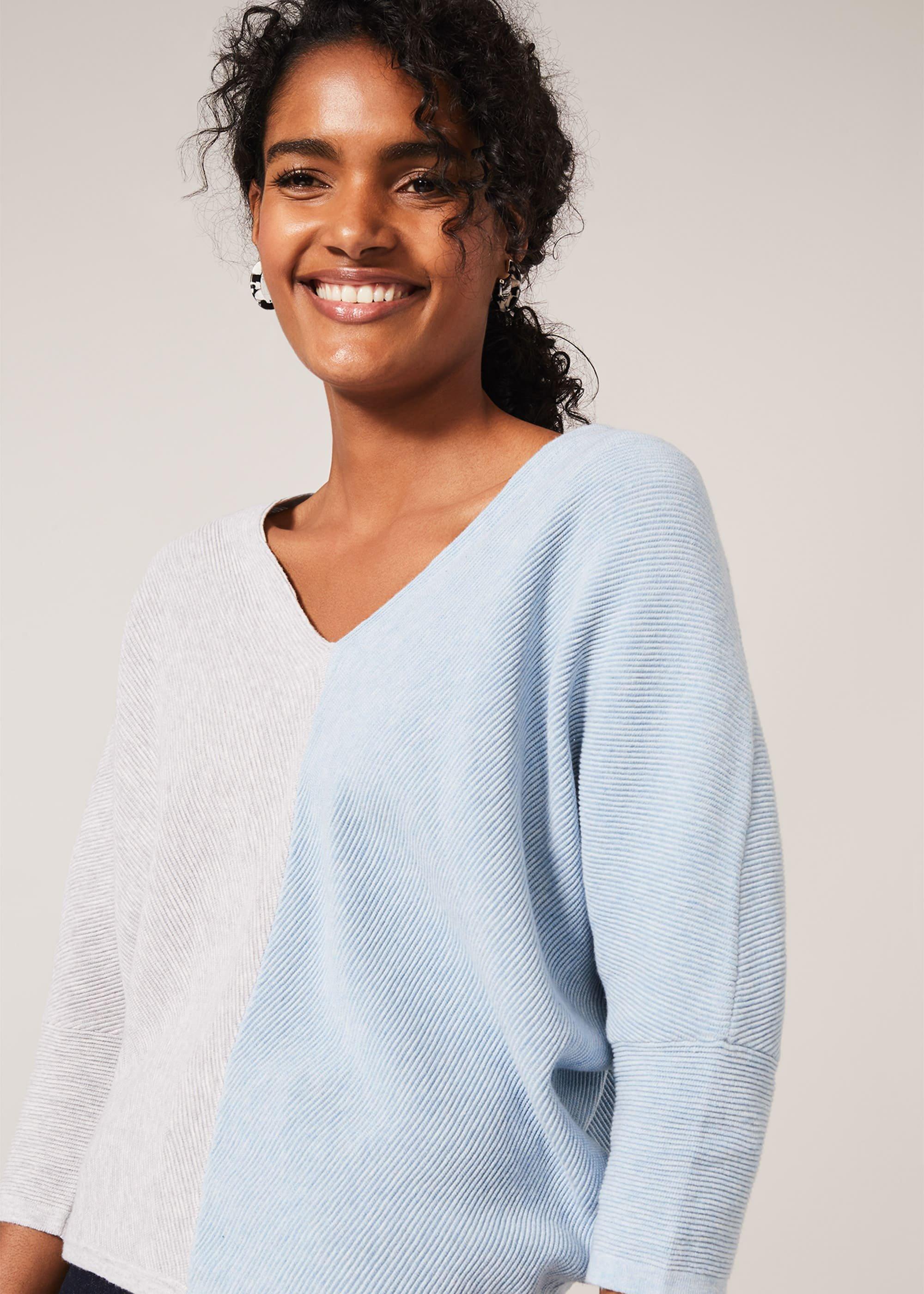 Carla Colourblock Knit Top